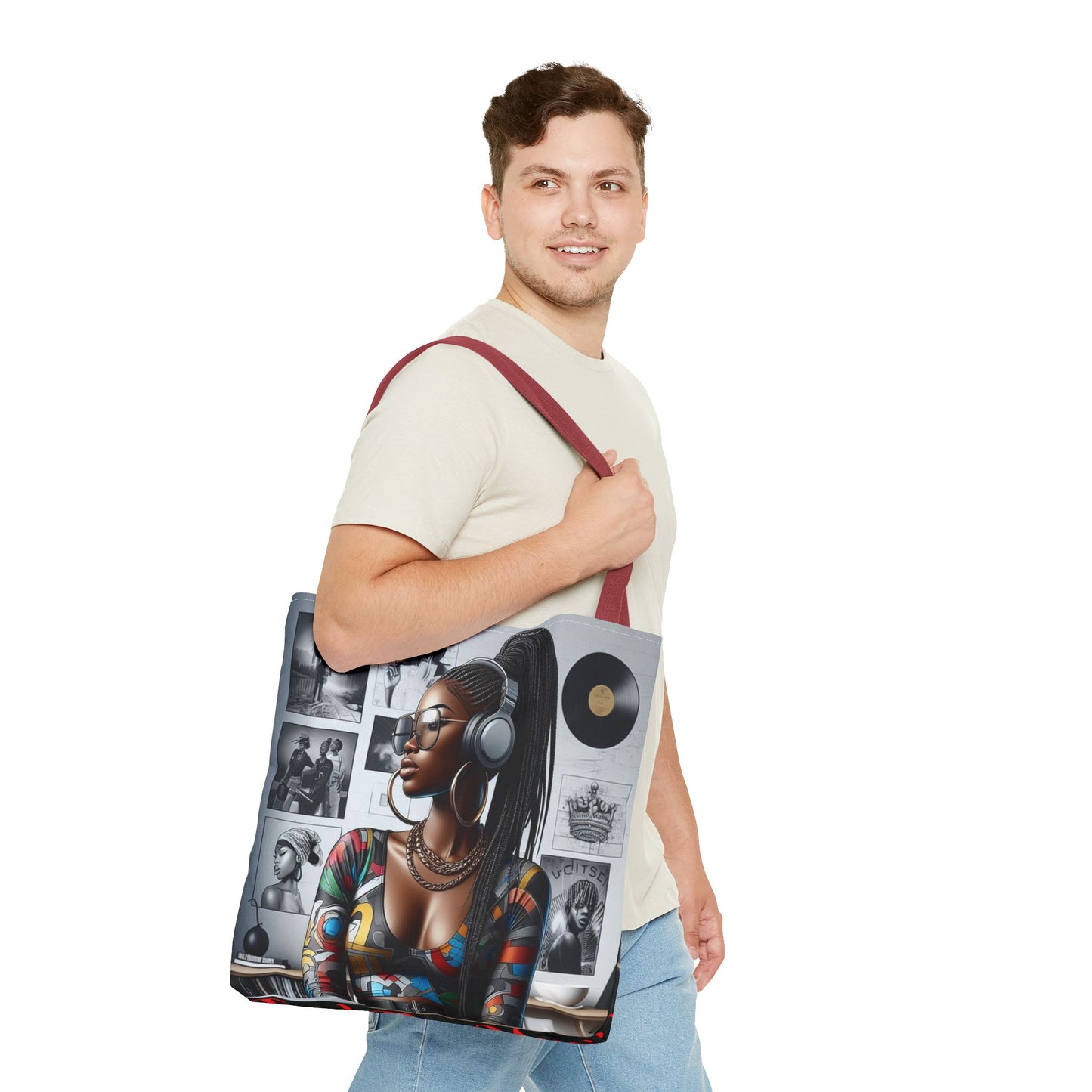 Feel The Music Tote Bag (AOP) #FM9