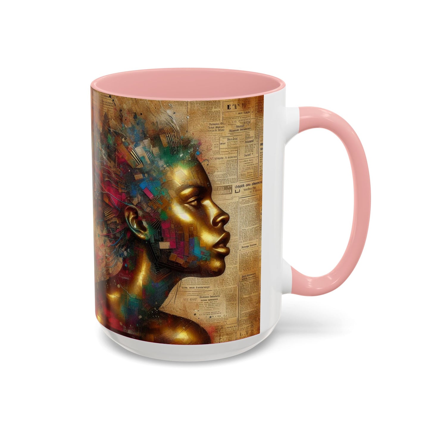 Afrocentric Accent Coffee Mug (11, 15oz) #AACM4