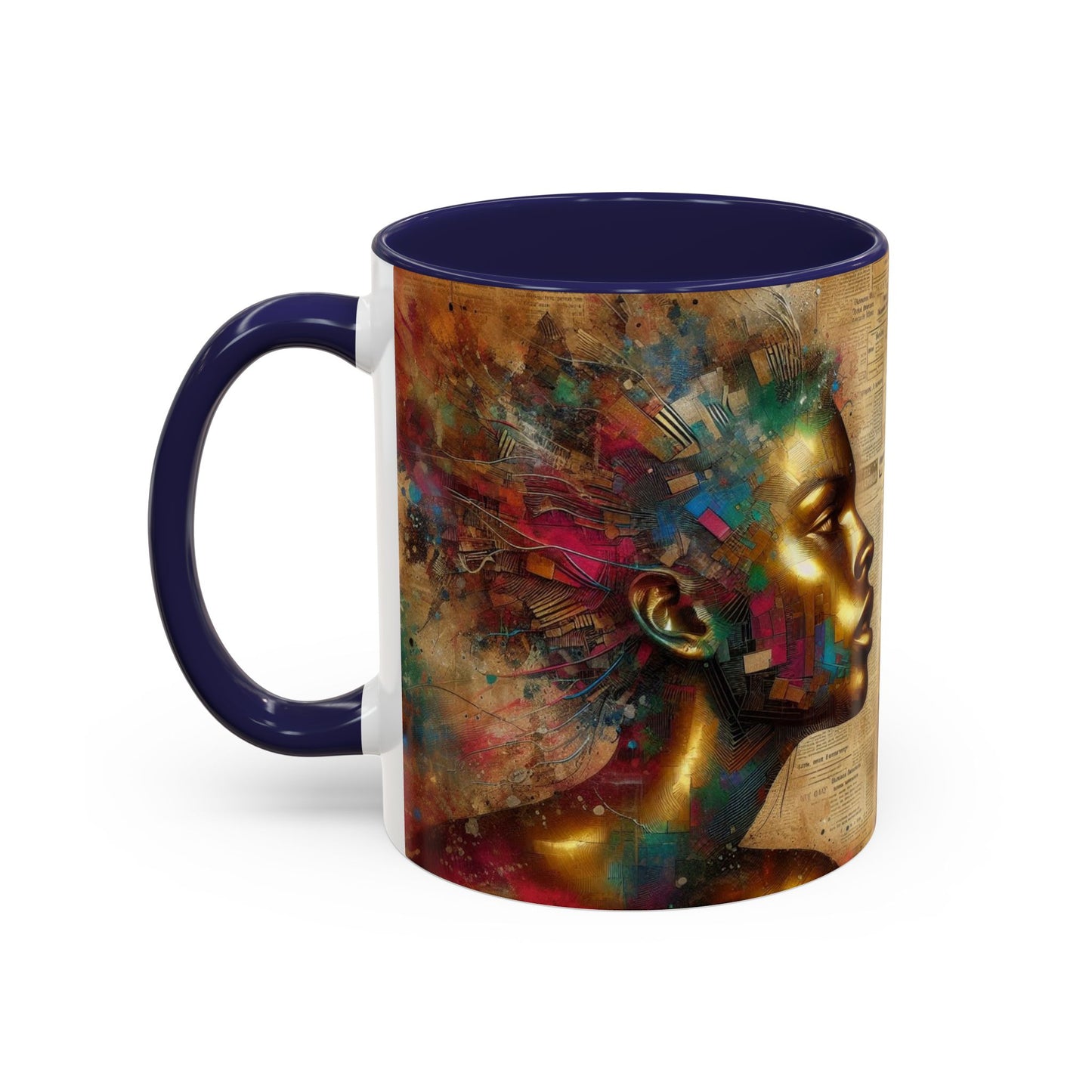 Afrocentric Accent Coffee Mug (11, 15oz) #AACM4