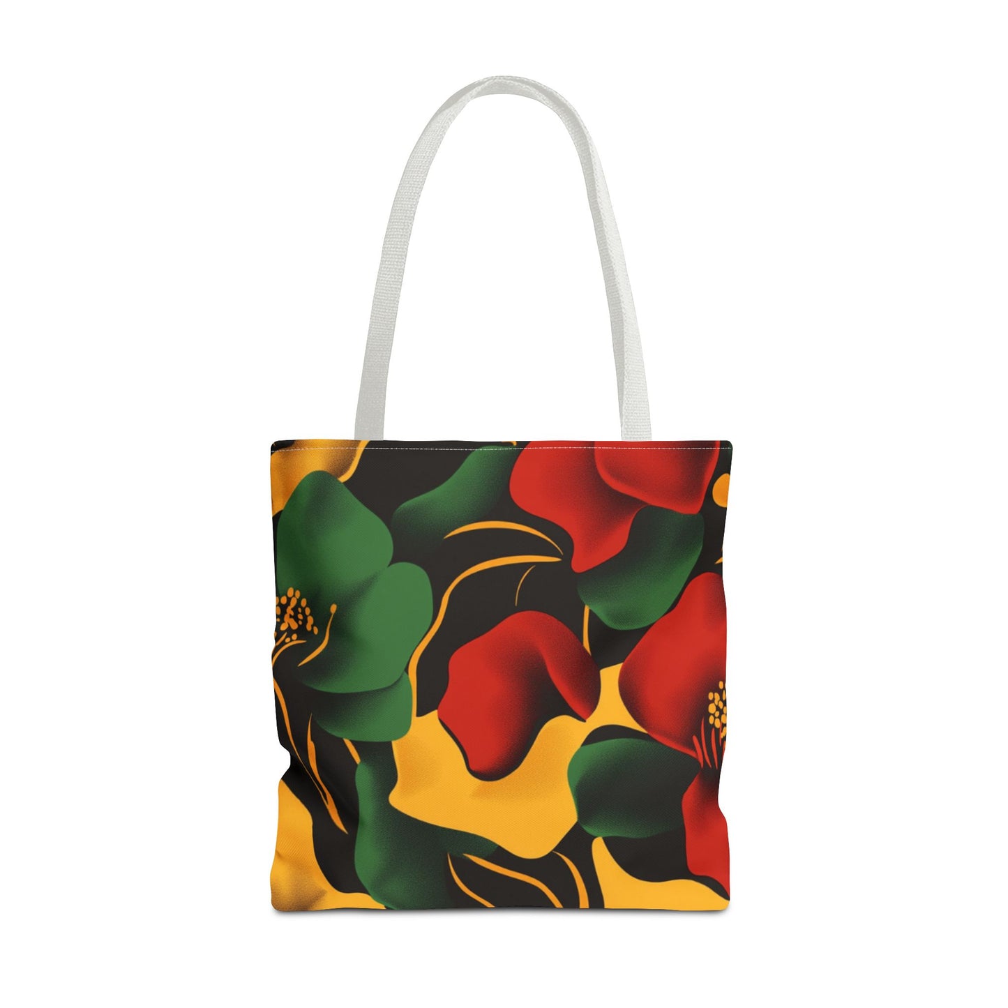 Vibrant Floral Tote Bag Trendy Shopping Tote Eco-Friendly Carry-All Perfect for Summer Gift for Her and Him
