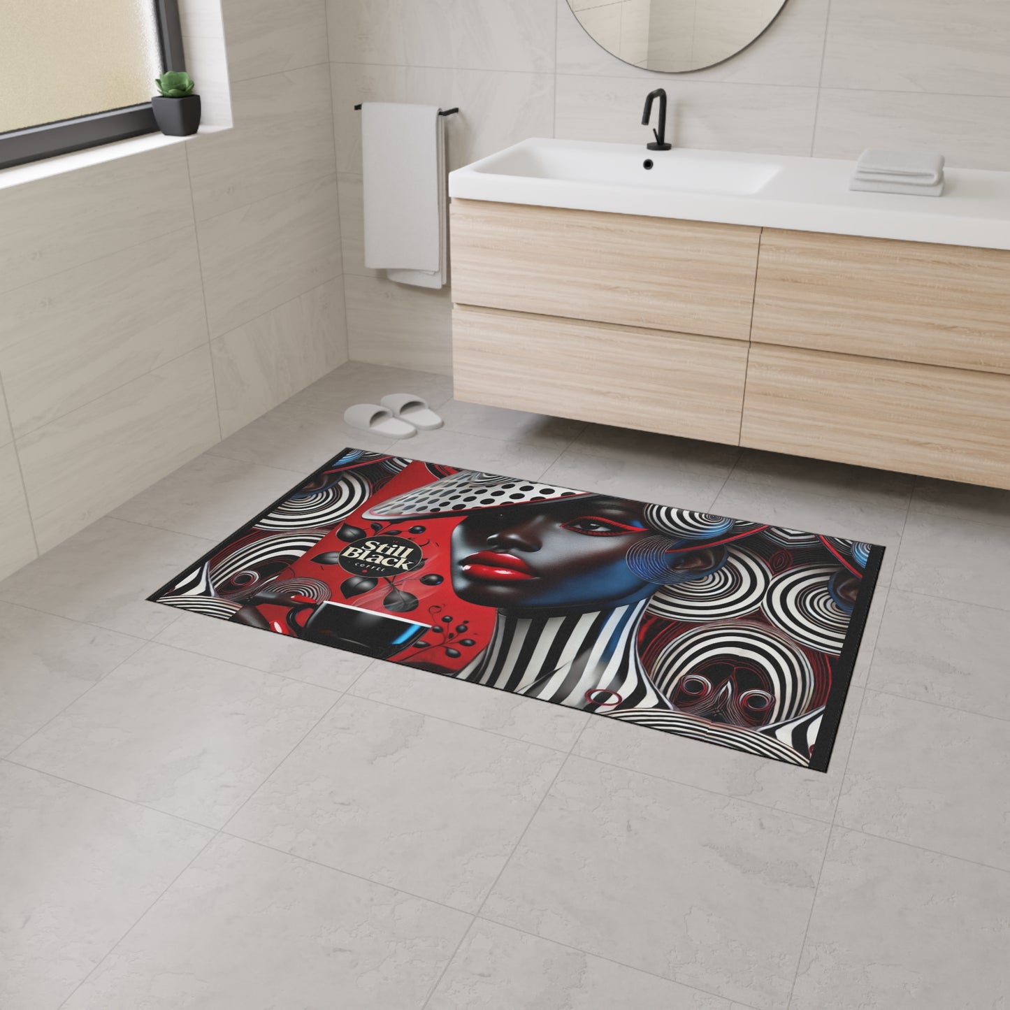 Still Black Heavy Duty Floor Mat #SB10