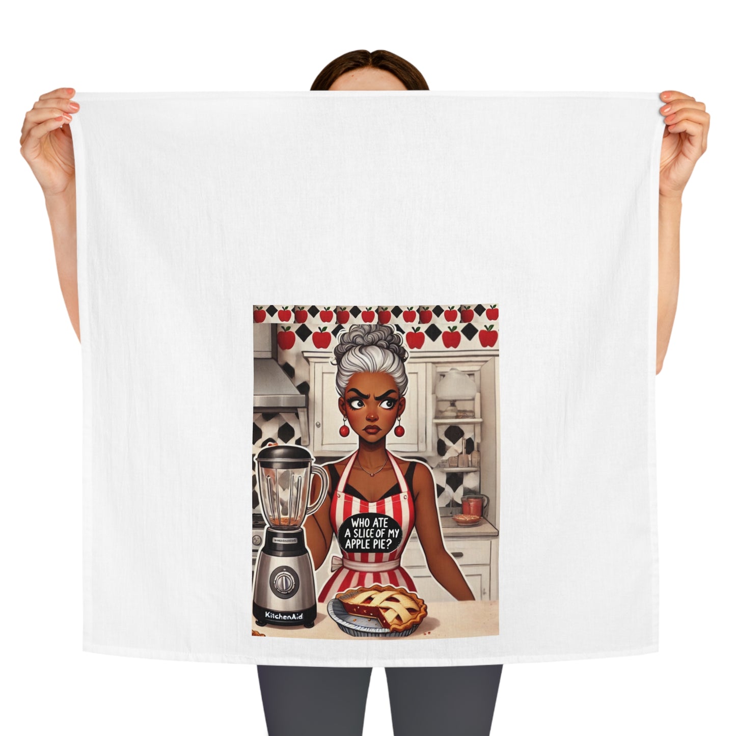 Apple Pie Heist Tea Towel #APH1