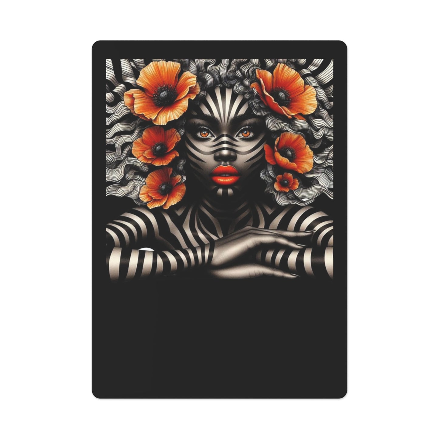 Zebra Fantasy Poker Cards #ZF40