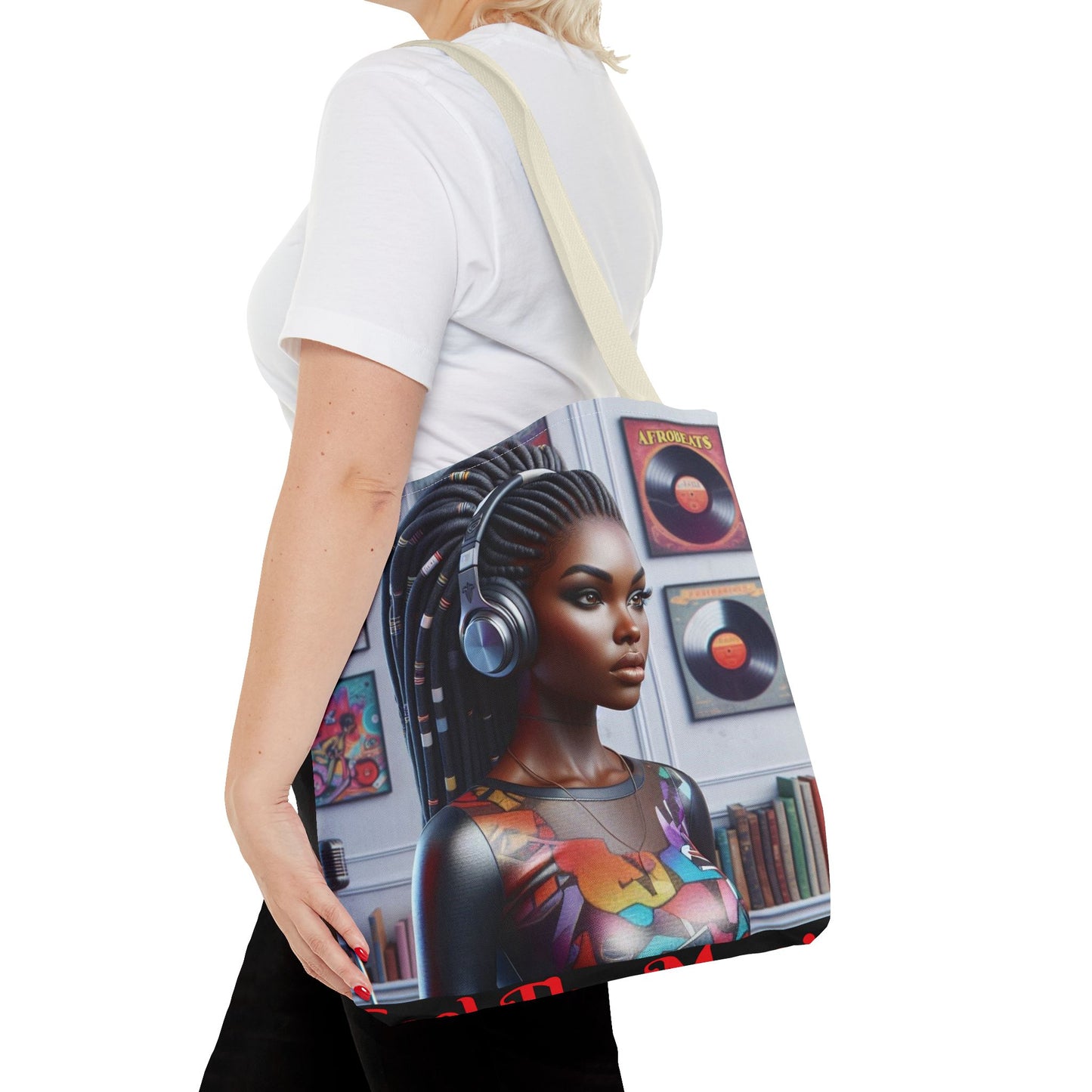Feel The Music Tote Bag (AOP) #FM16