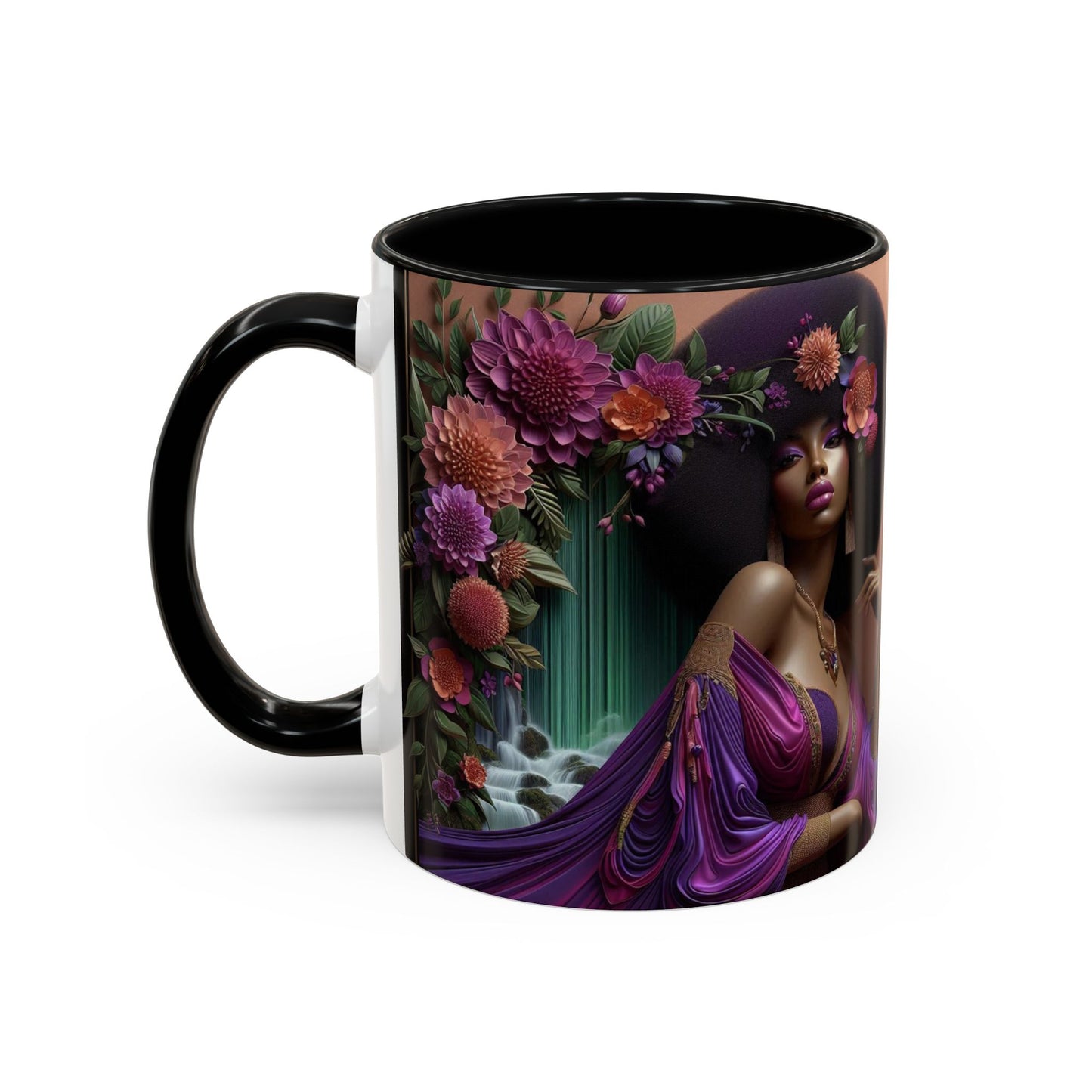 Afrocentric Accent Coffee Mug (11, 15oz) #AACM7