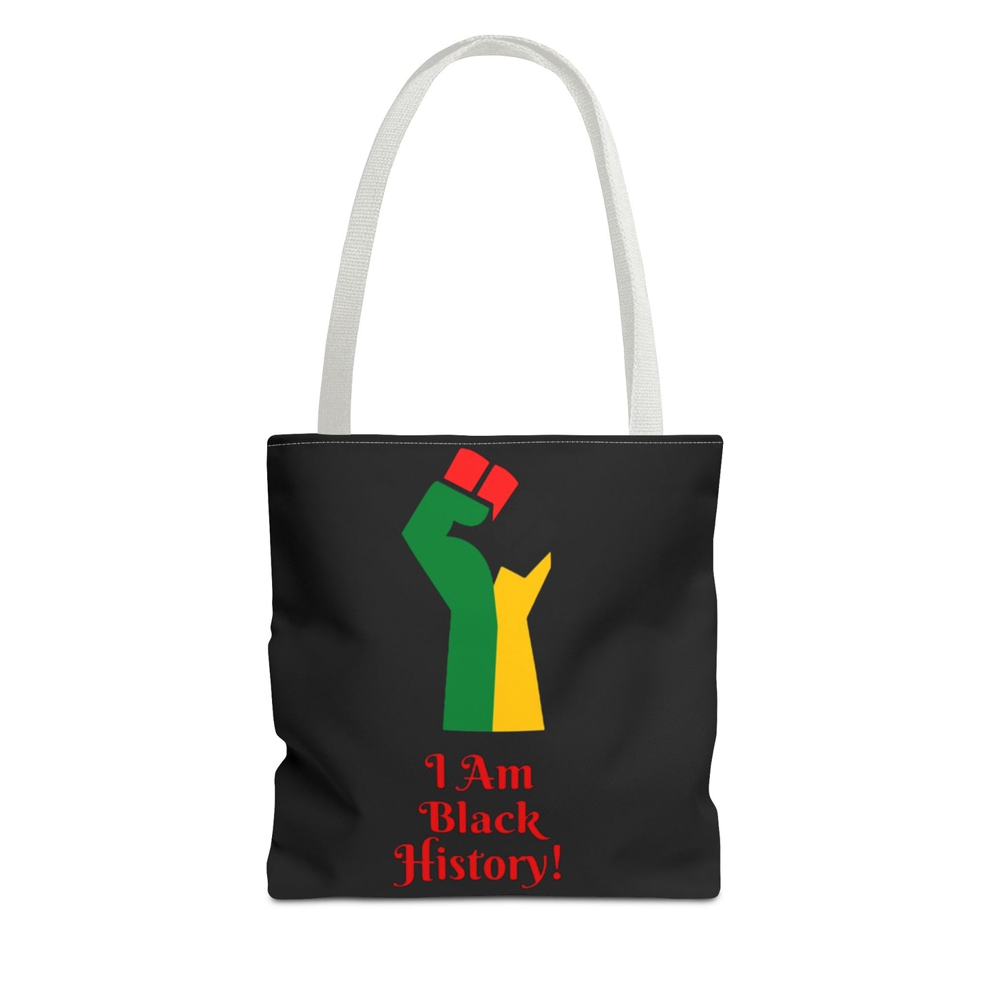 Empowering Black History Tote Bag - "I Am Black History!"