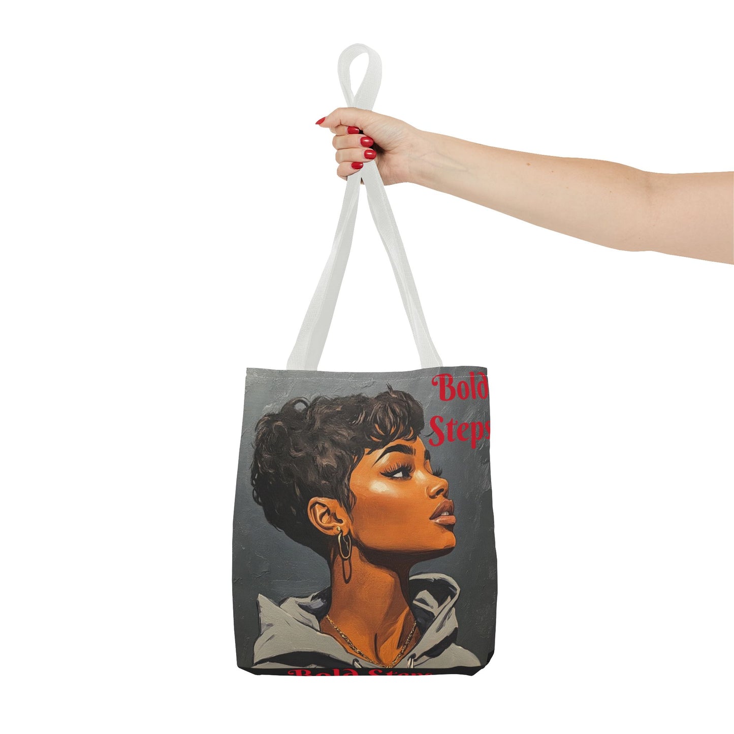 Bold Steps Tote Bag (AOP) #T11