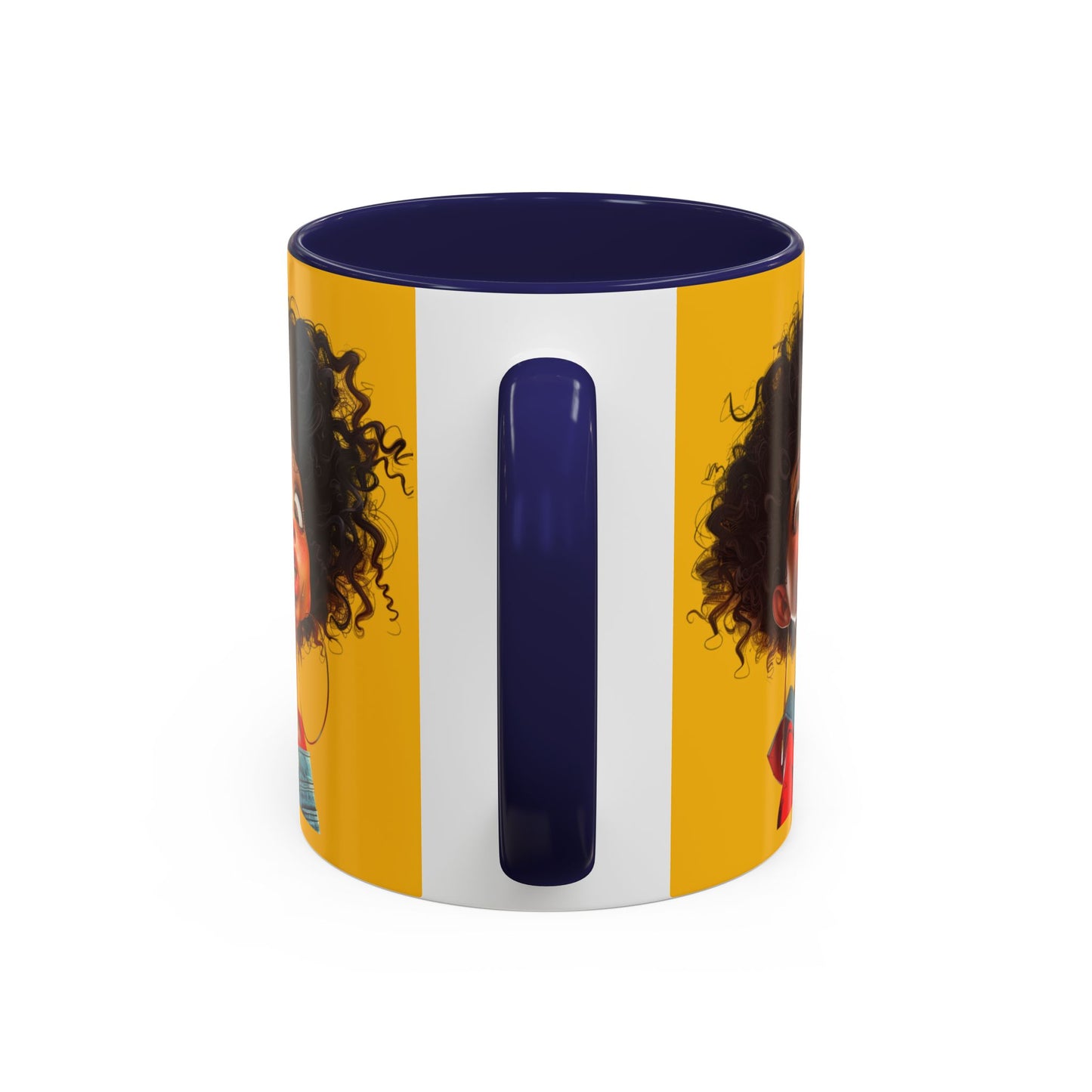 Enter At Your Own Risk Accent Coffee Mug (11, 15oz) #EYOR2