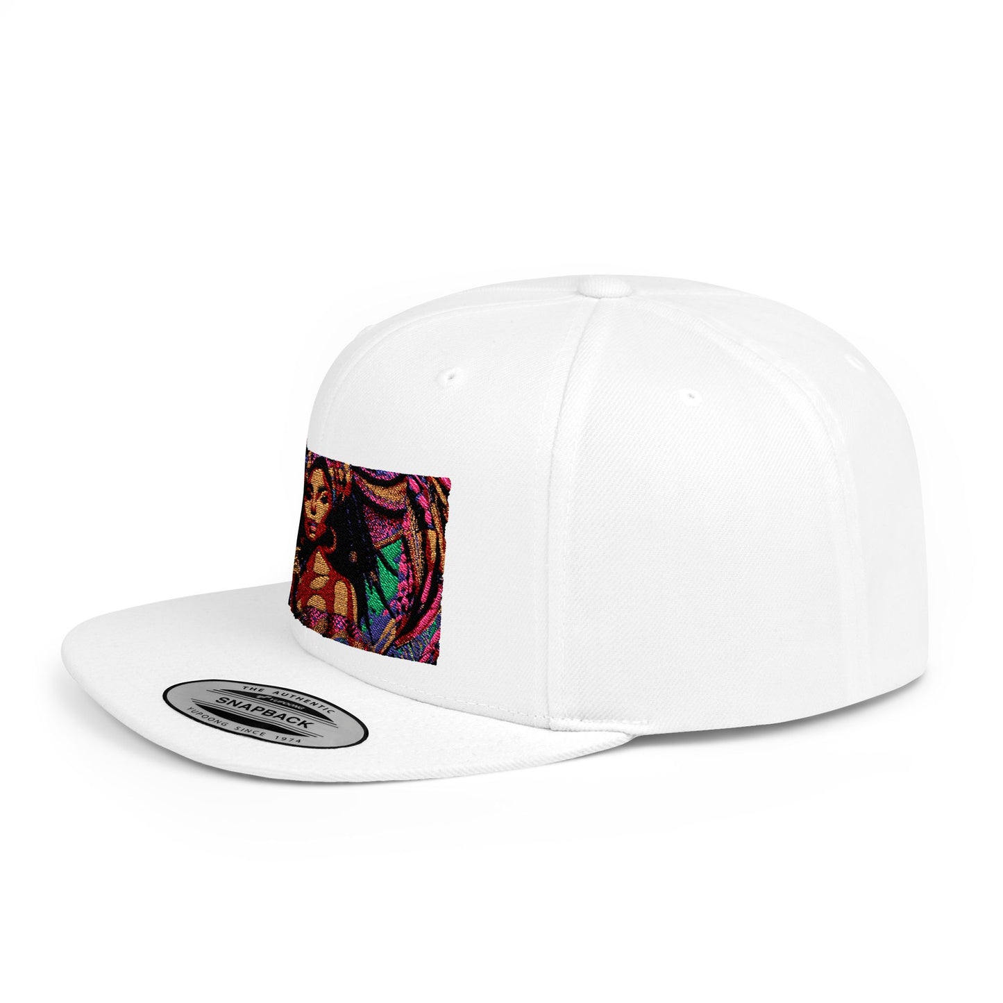Divinity Luxury Flat Bill Snapback Hat - Bold Statement Headwear #DL1