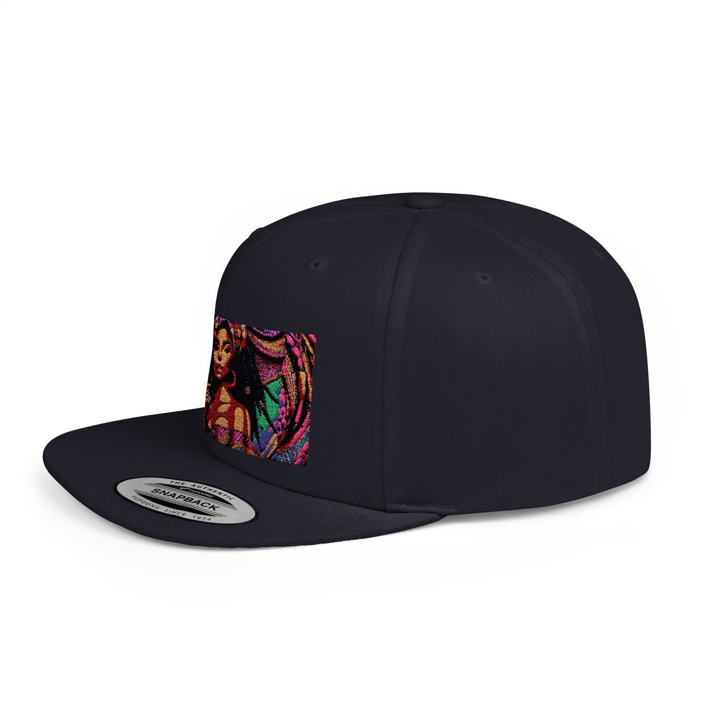 Divinity Luxury Flat Bill Snapback Hat - Bold Statement Headwear #DL1