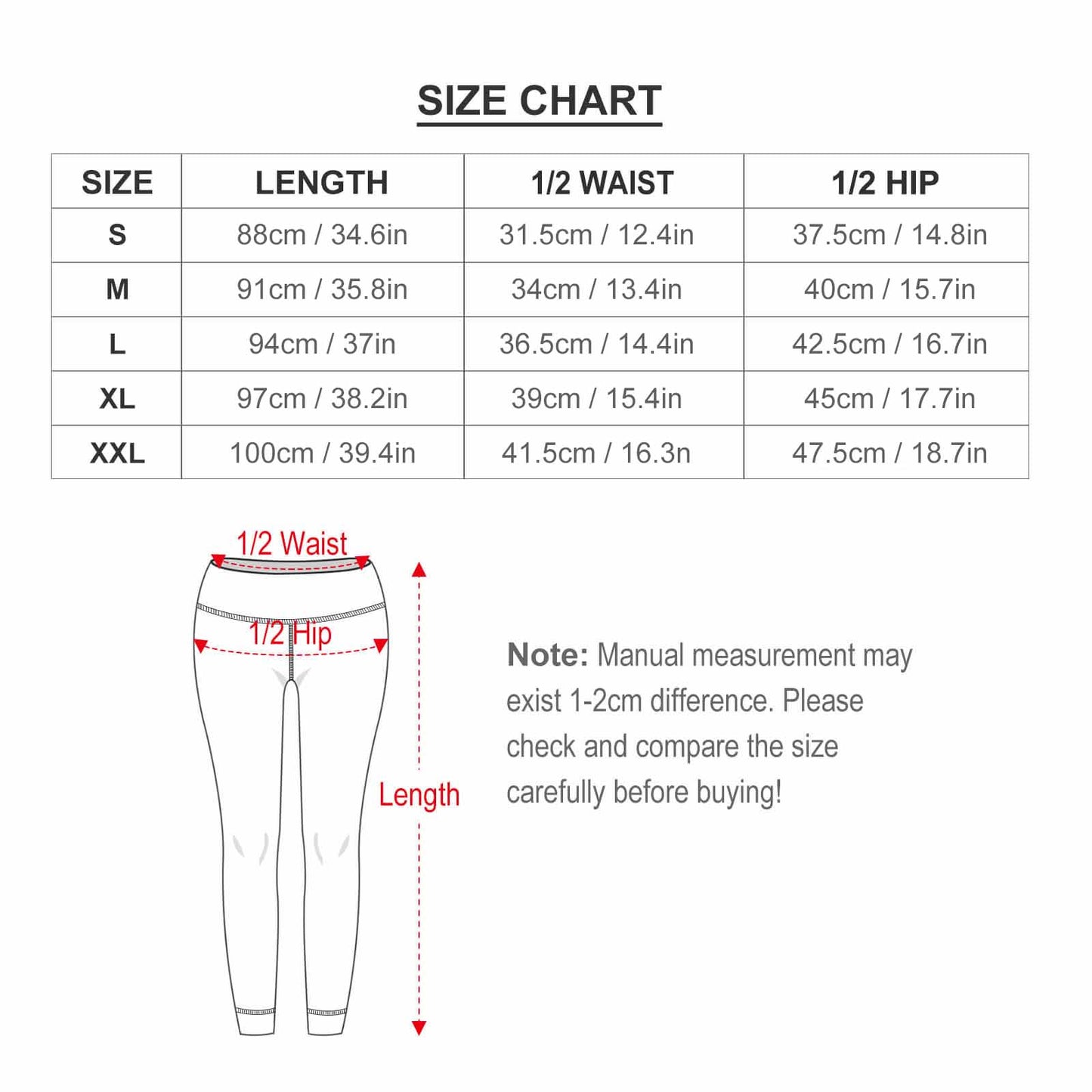 Custom Printed Yoga Pants with 2 Pockets CE003 (All-Over Printing)