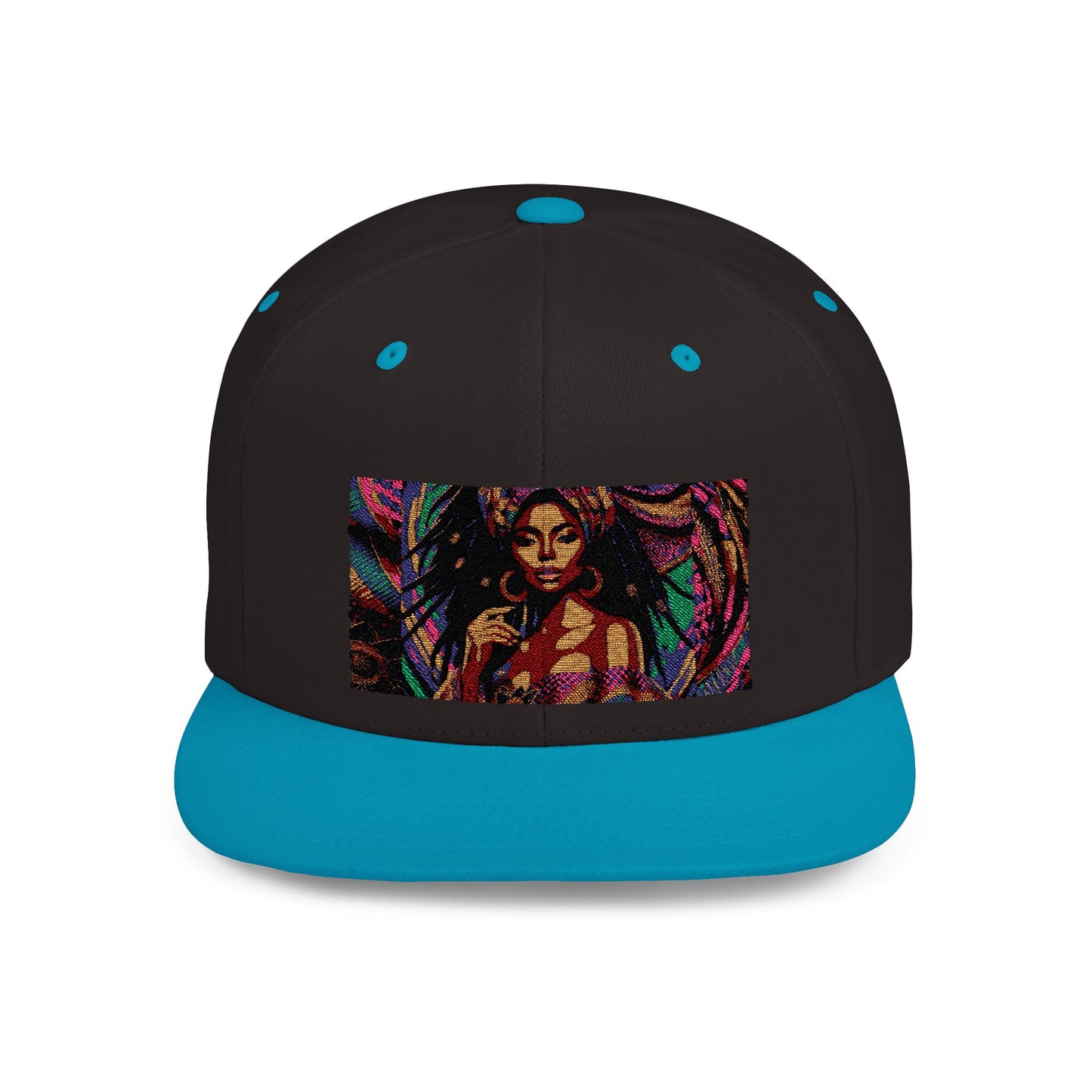 Divinity Luxury Flat Bill Snapback Hat - Bold Statement Headwear #DL1
