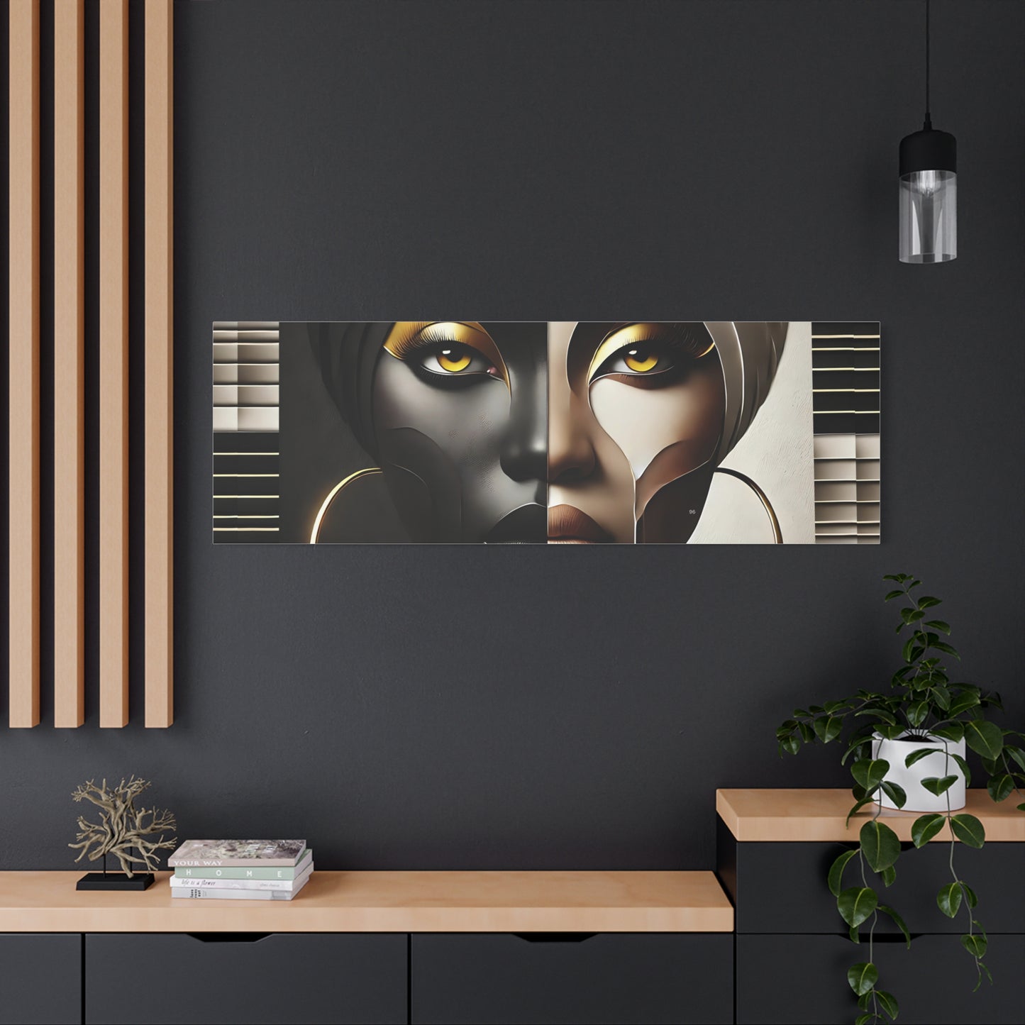 Duality Matte Canvas, Stretched, 1.25" #DLTY1