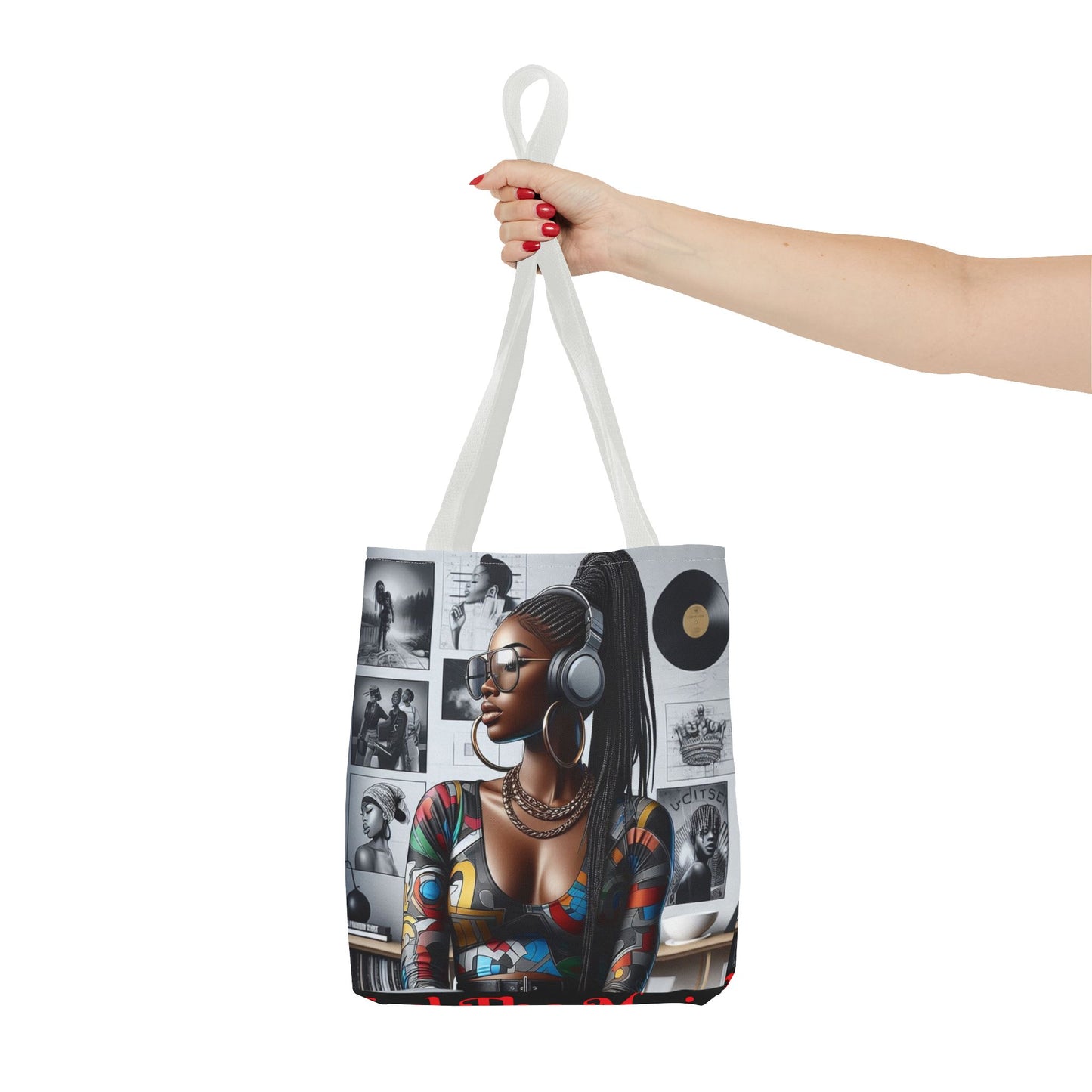 Feel The Music Tote Bag (AOP) #FM14