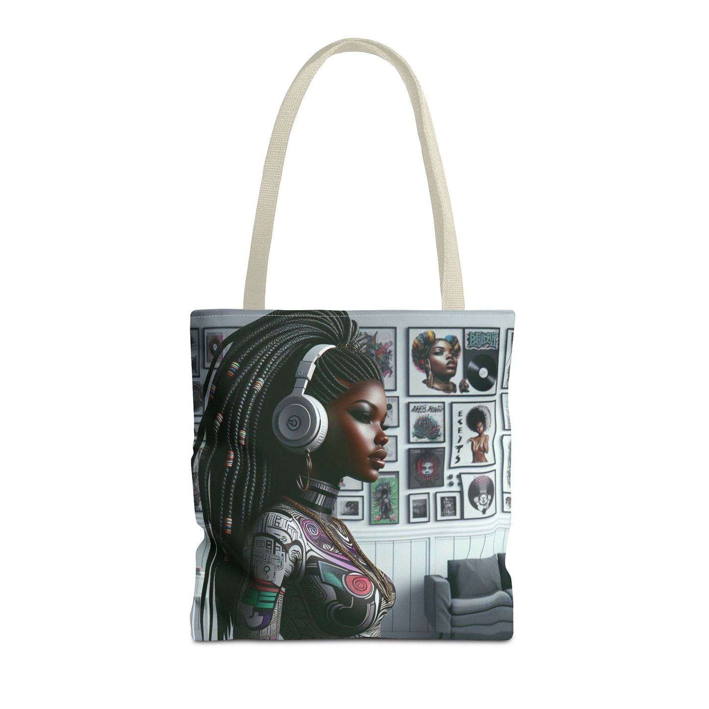 Feel The Music Tote Bag (AOP) #FM5