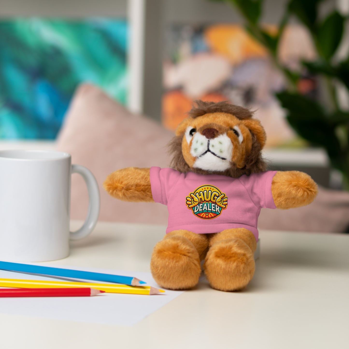 Hug Dealer Stuffed Animals with Tee