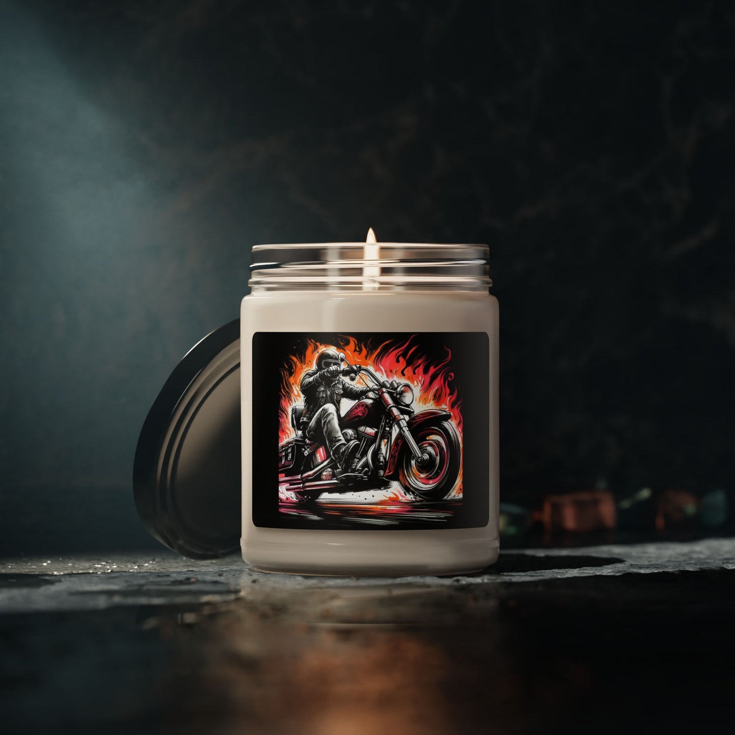 Born To Ride Scented Soy Candle, 9oz #13M