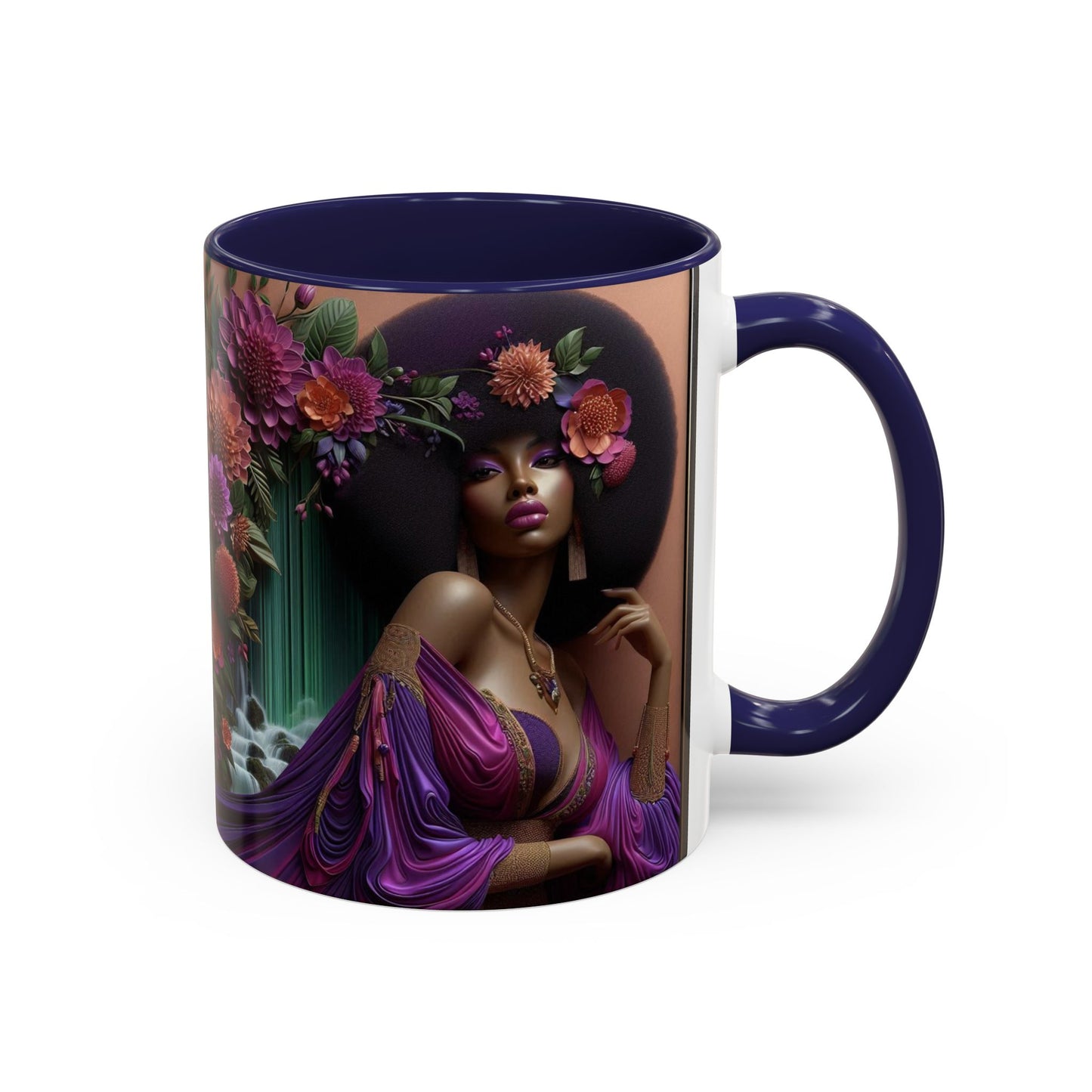 Afrocentric Accent Coffee Mug (11, 15oz) #AACM7