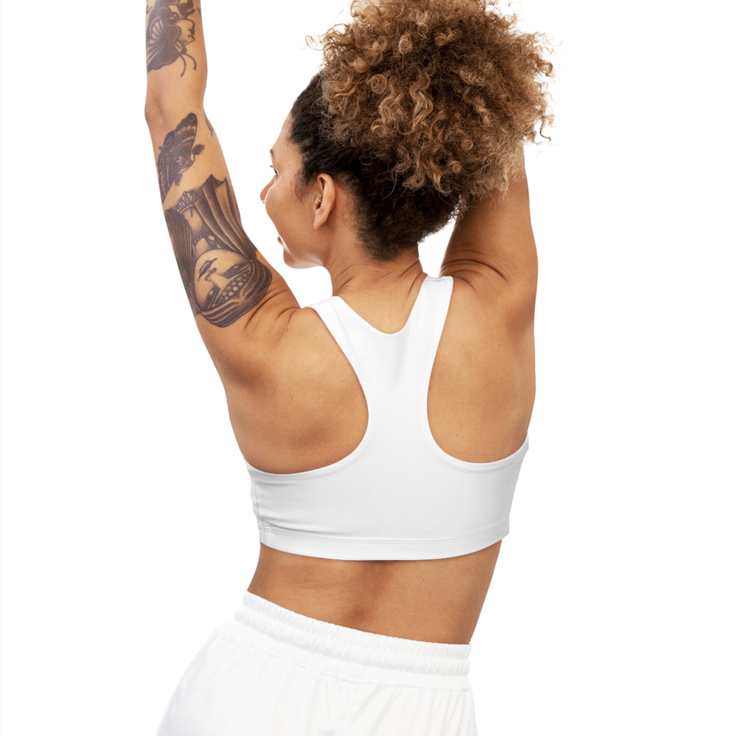 Afro Power Seamless Sports Bra (AOP) #AP1