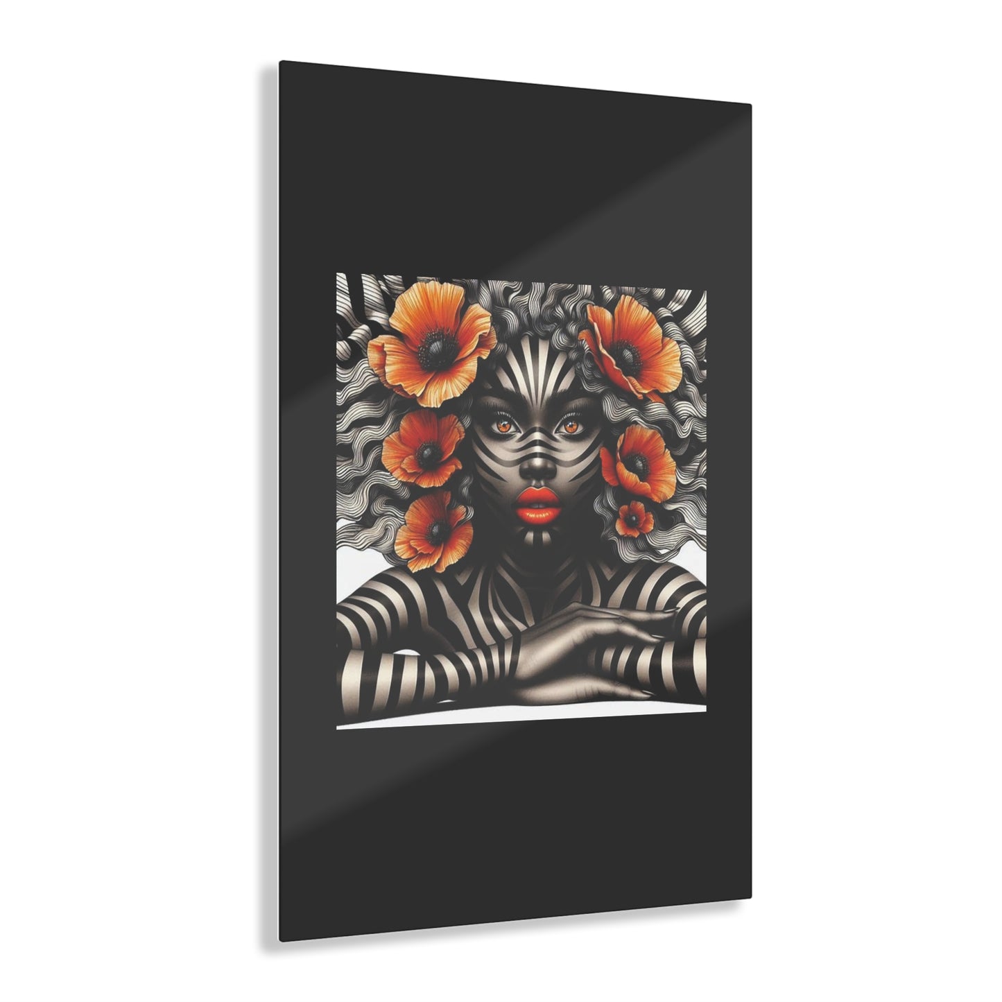 Zebra Fantasy Acrylic Prints #ZF24
