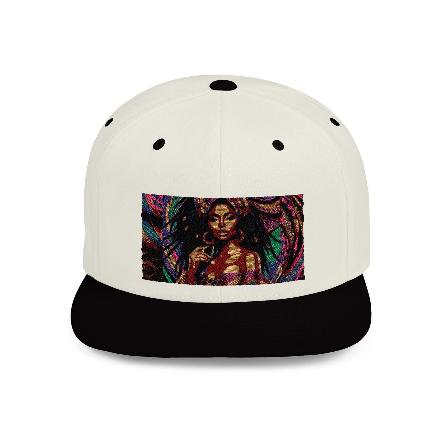 Divinity Luxury Flat Bill Snapback Hat - Bold Statement Headwear #DL1