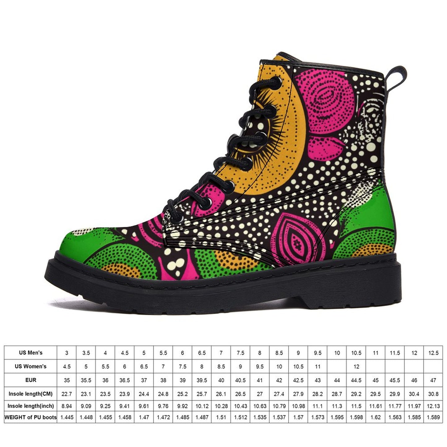 Abstracr UnisexBoots for Men and Women (All-Over Printing)
