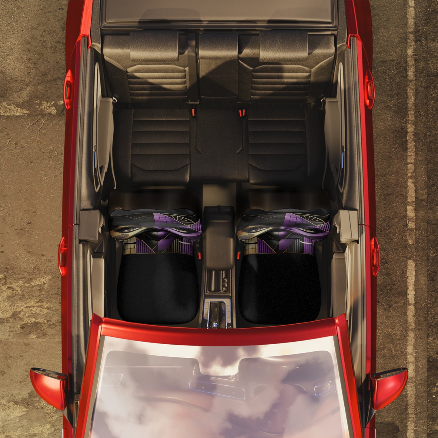 Abstract Beauty Car Seat Covers #AB2