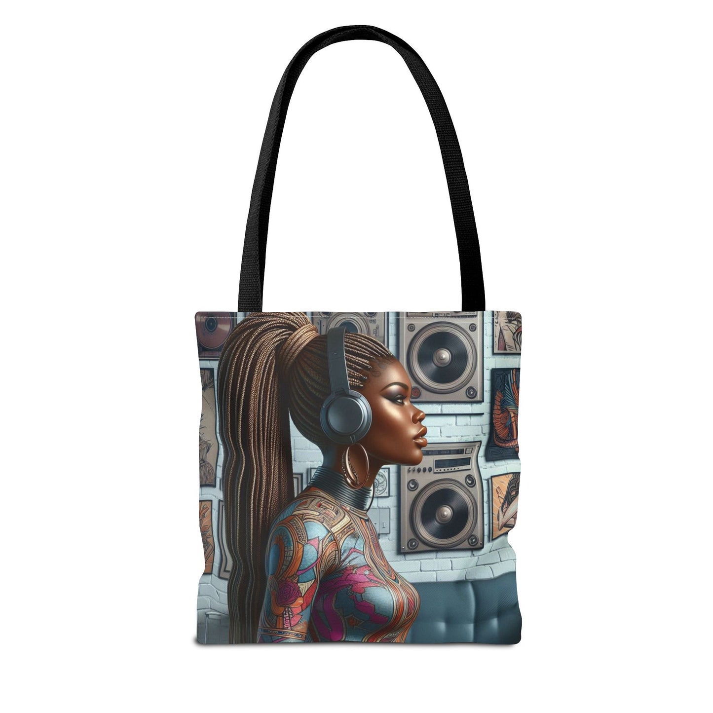 Feel The Music Tote Bag (AOP) #FM19
