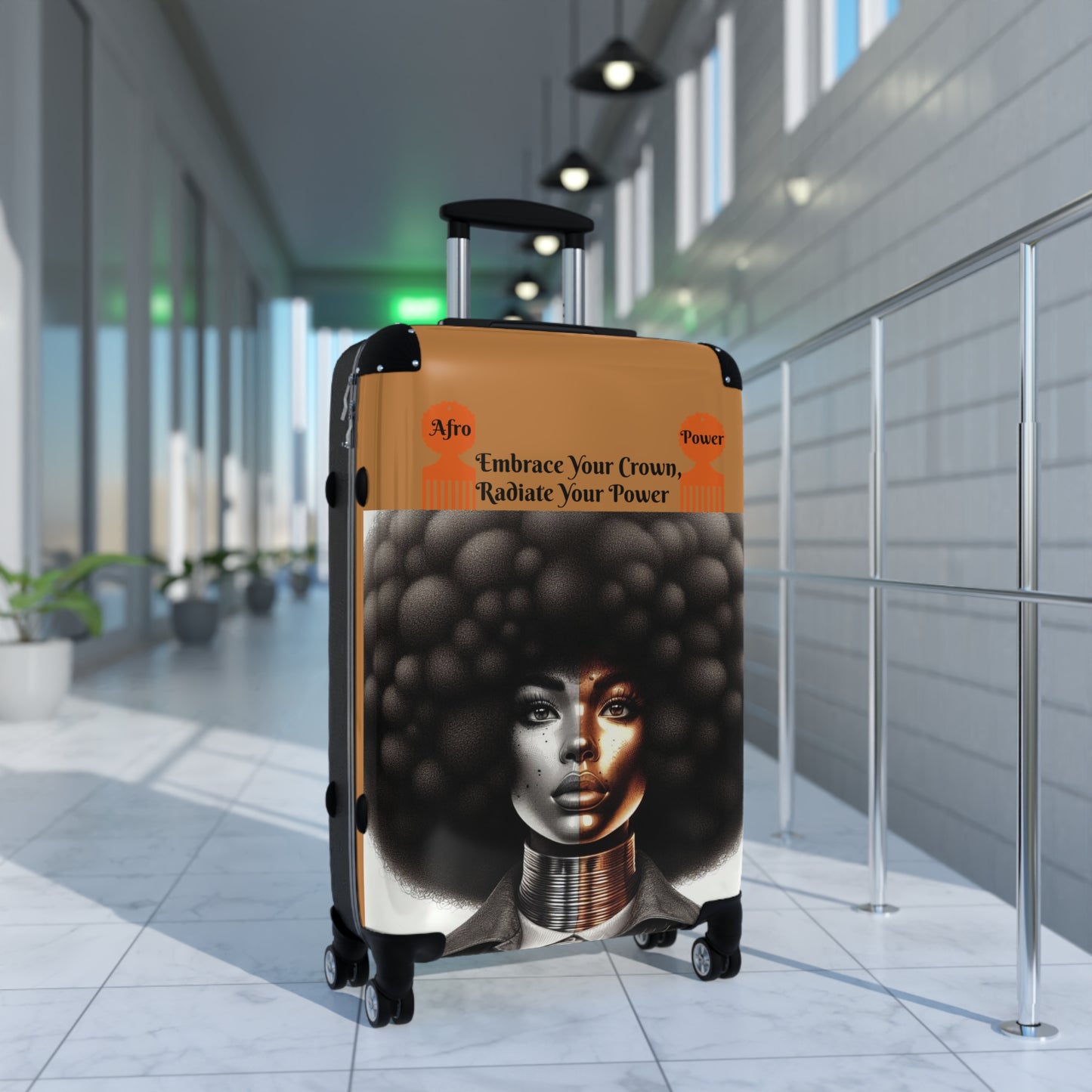 Afro Power Suitcases #AP9