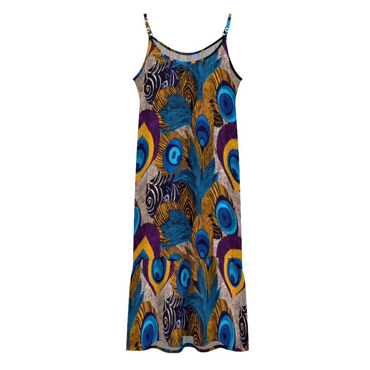 Spaghetti Strap Dress KQ (All-Over Printing)