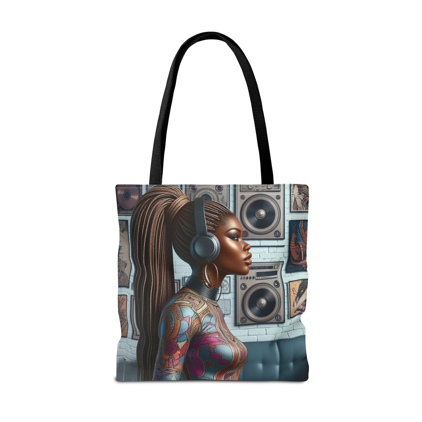Feel The Music Tote Bag (AOP) #FM19