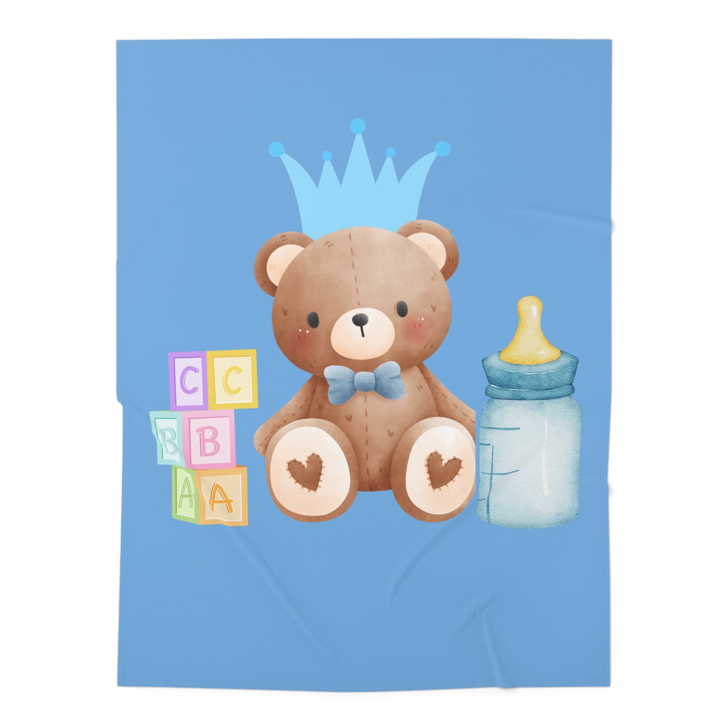 Teddy Bear Baby Swaddle Blanket #TB1
