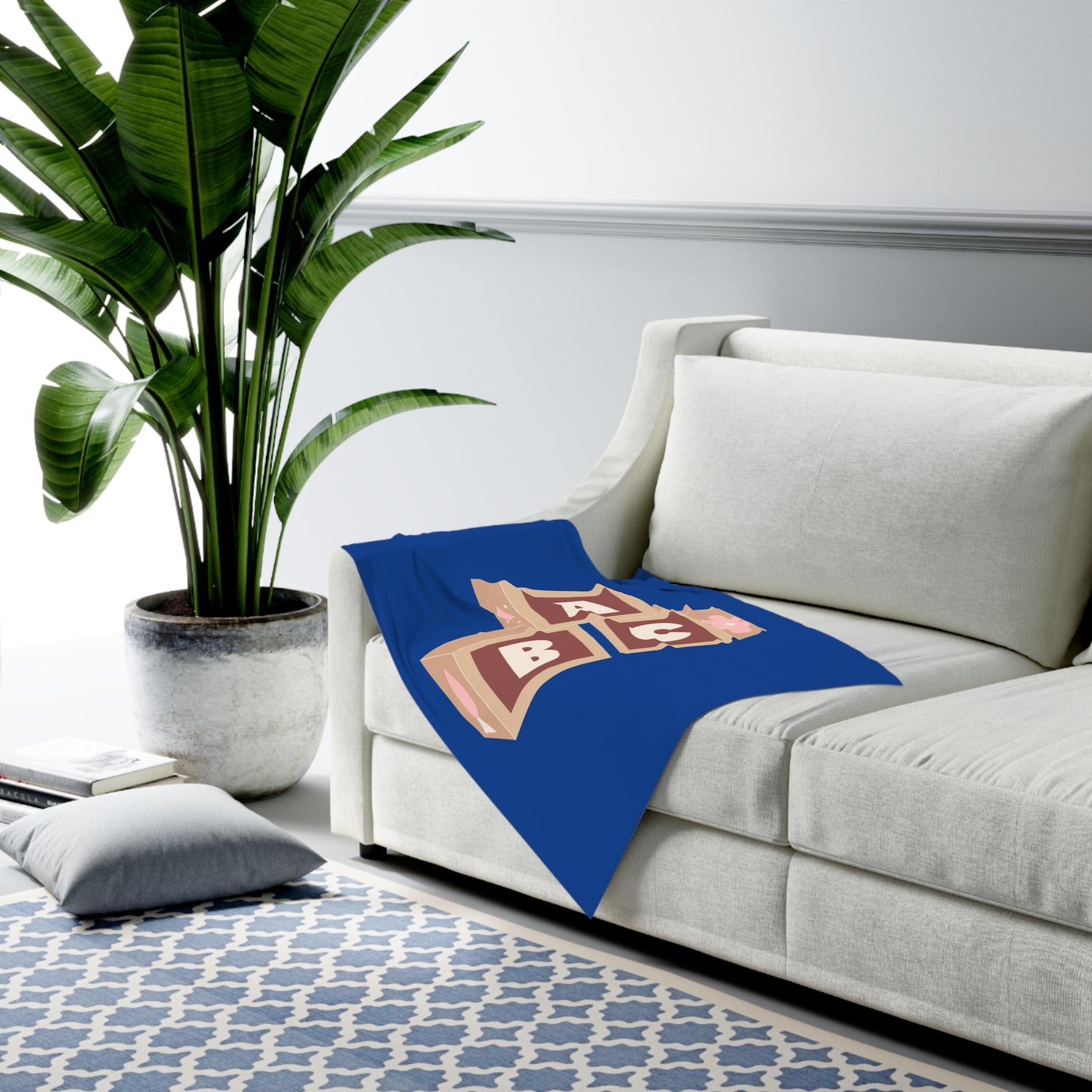 ABC Baby Swaddle Blanket #ABC1