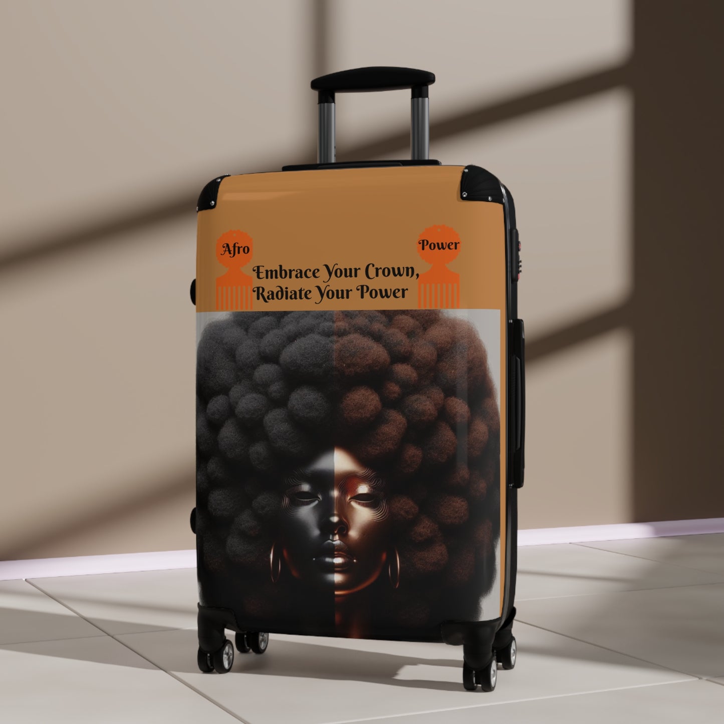 Afro Power Suitcases #AP8
