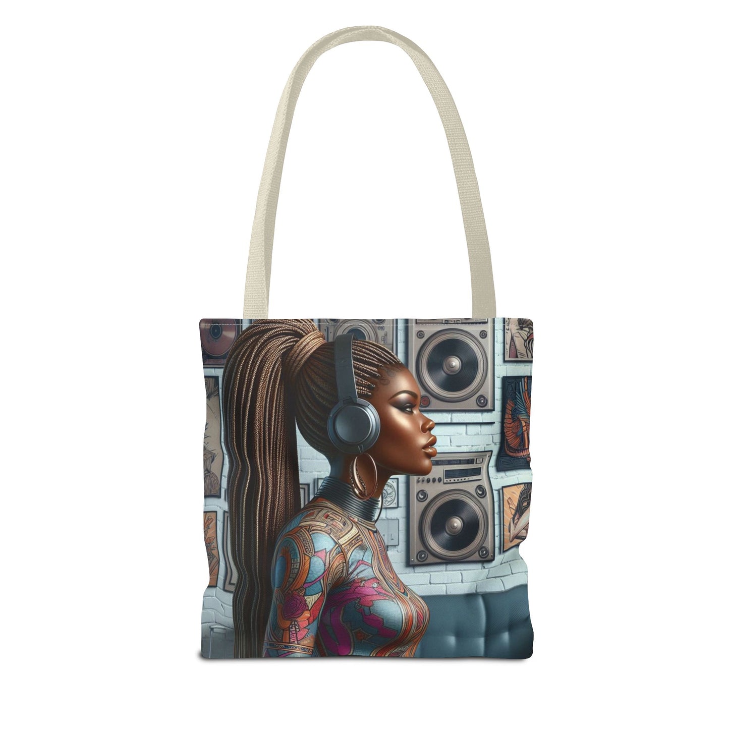 Feel The Music Tote Bag (AOP) #FM19