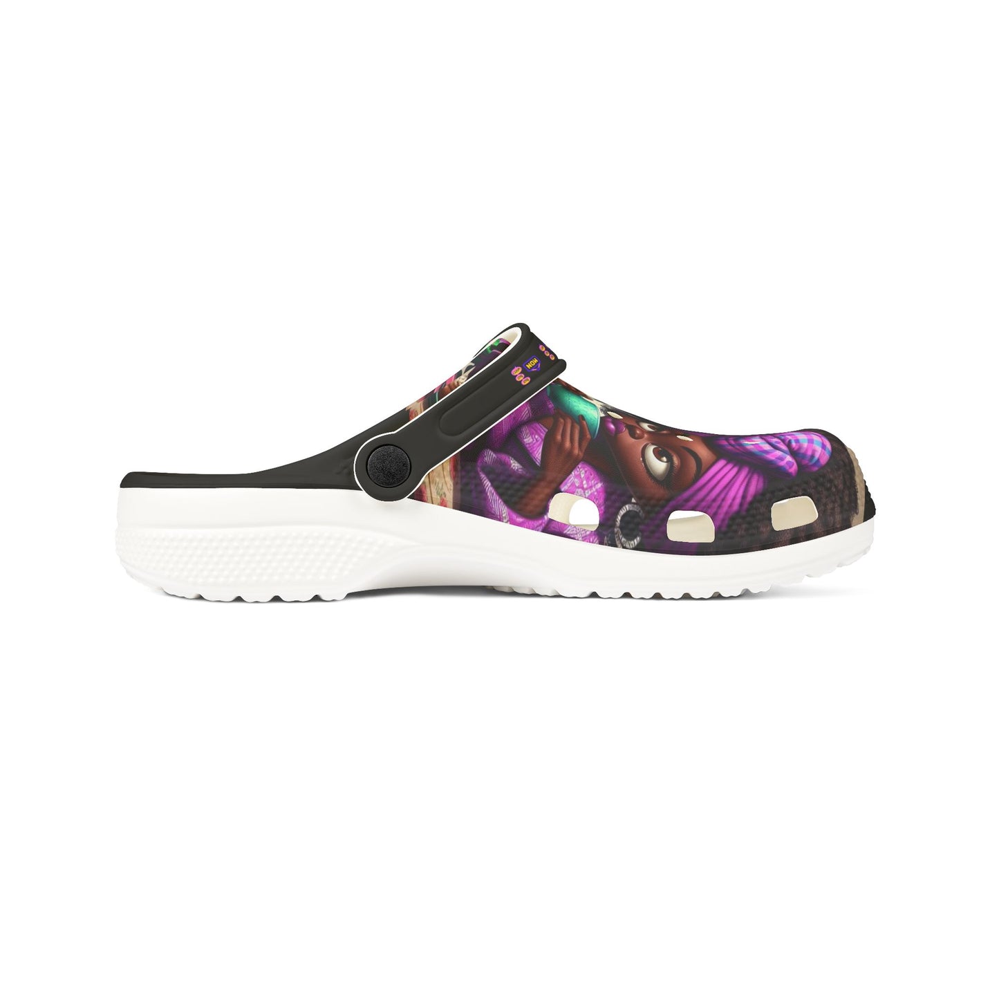 Monday Vibes EVA Foam Rubber Shoes (AOP) #MV6