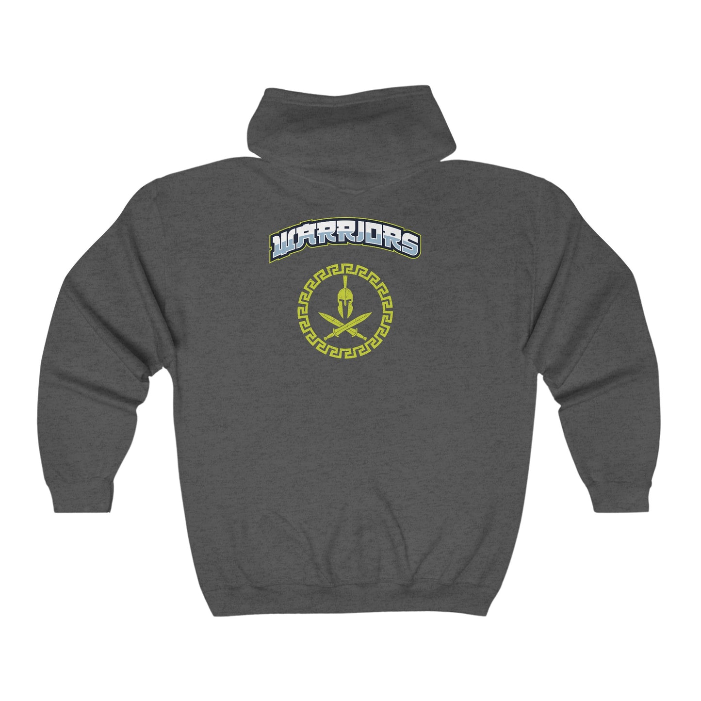 Warriors Unisex Heavy Blend™ Full Zip Hooded Sweatshirt #1U