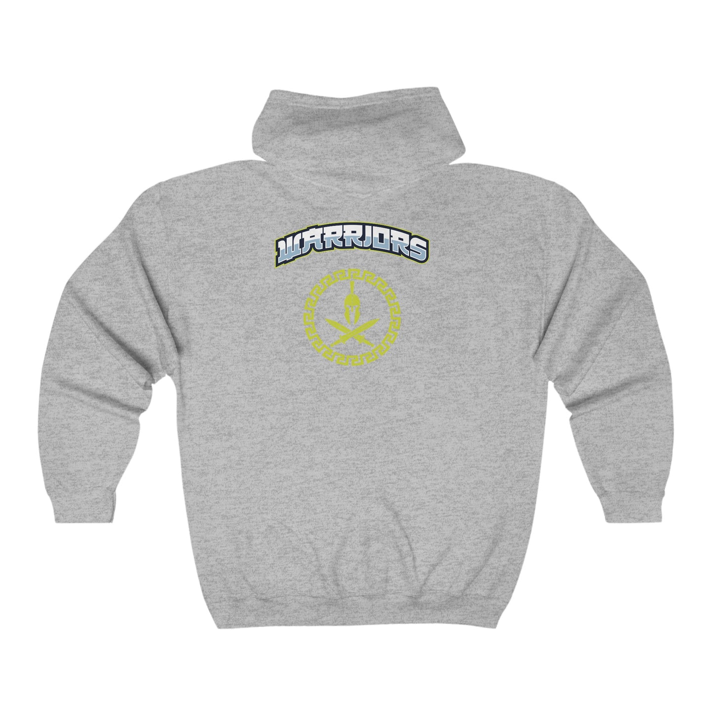 Warriors Unisex Heavy Blend™ Full Zip Hooded Sweatshirt #1U