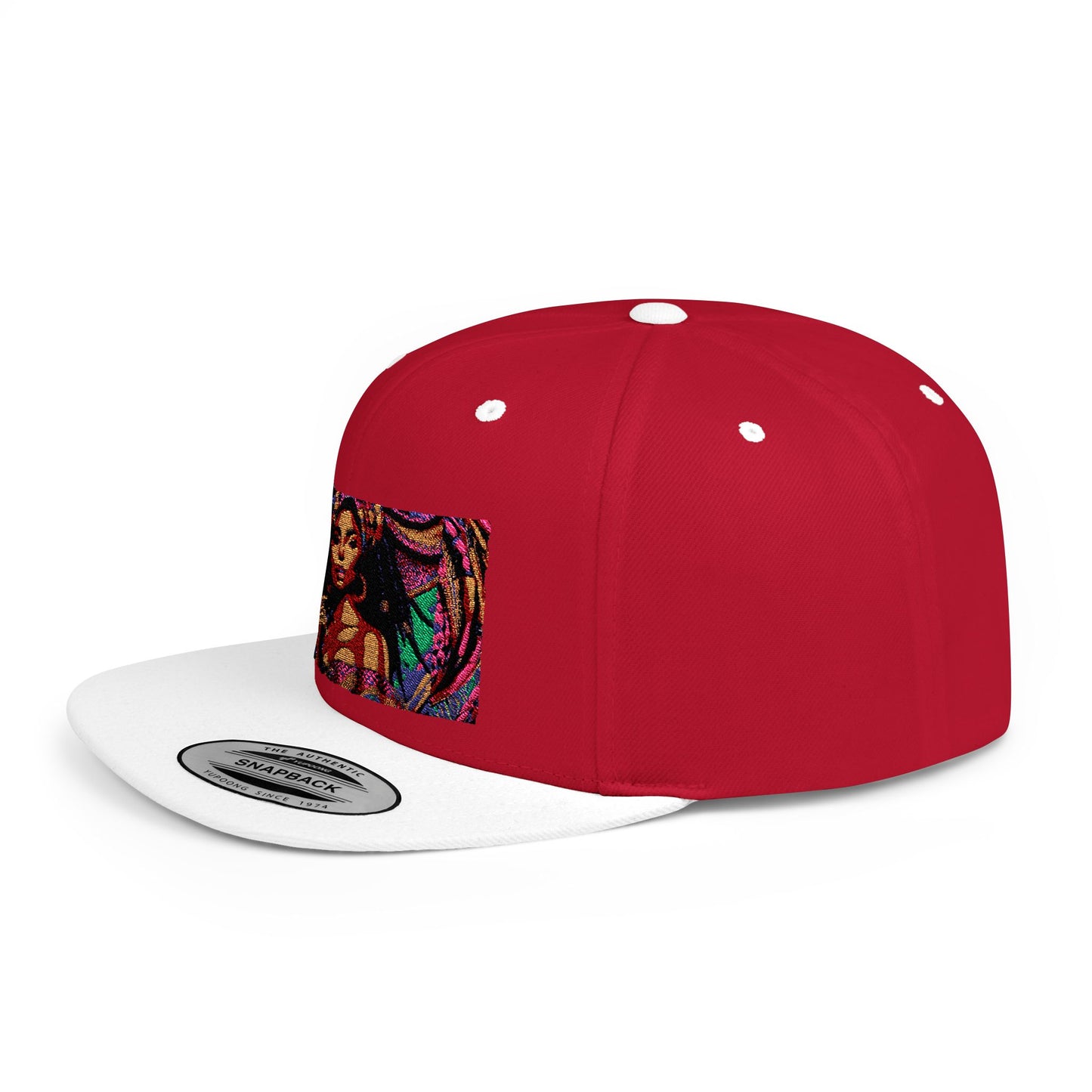 Divinity Luxury Flat Bill Snapback Hat - Bold Statement Headwear #DL1