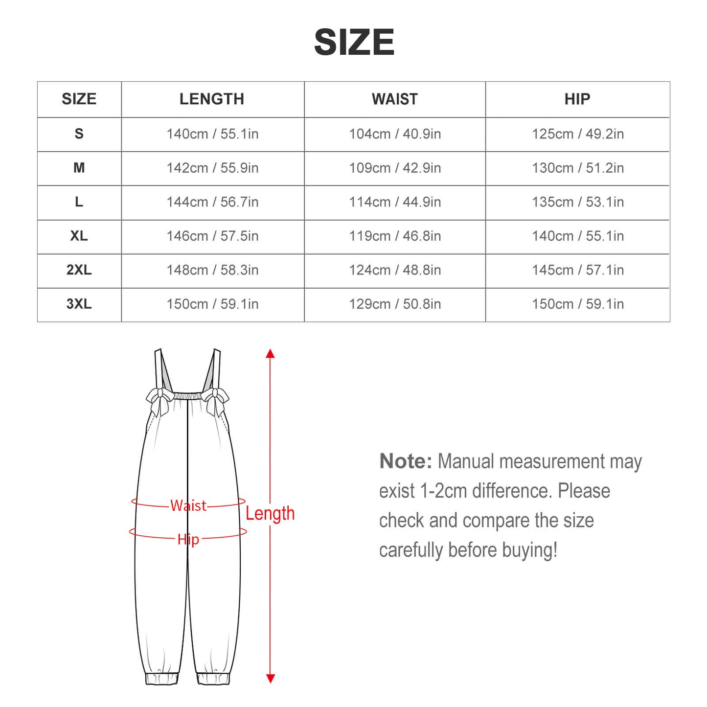 Spaghetti Strap Jumpsuit RP (All-Over Printing)