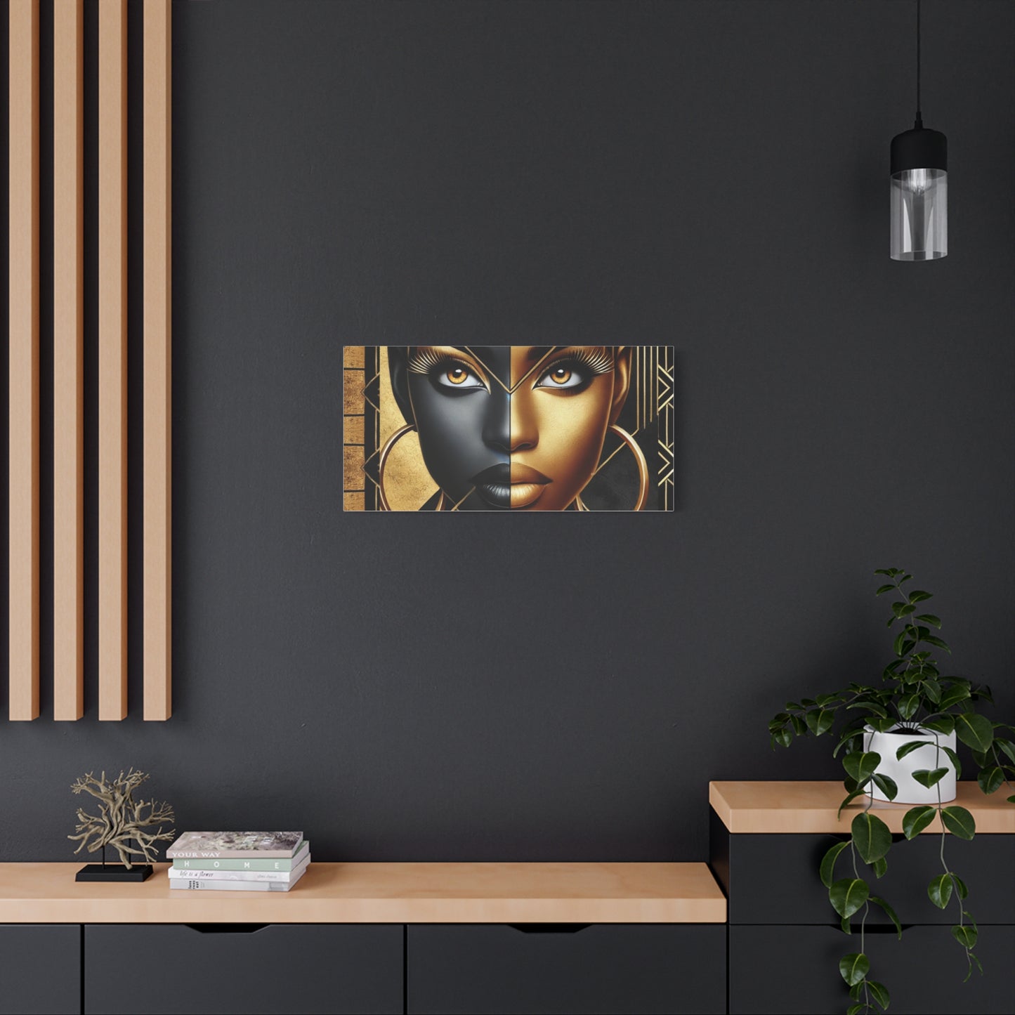 Amber Radiance Matte Canvas, Stretched, 1.25" #AR1