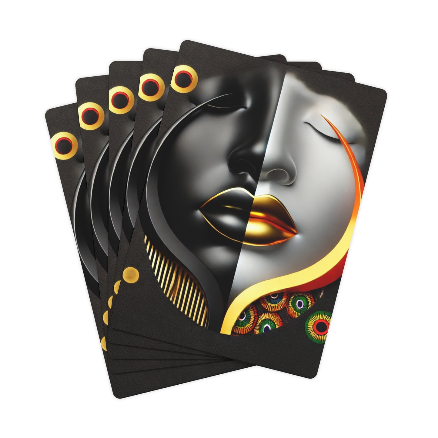 Dual Faced Poker Cards #DF1