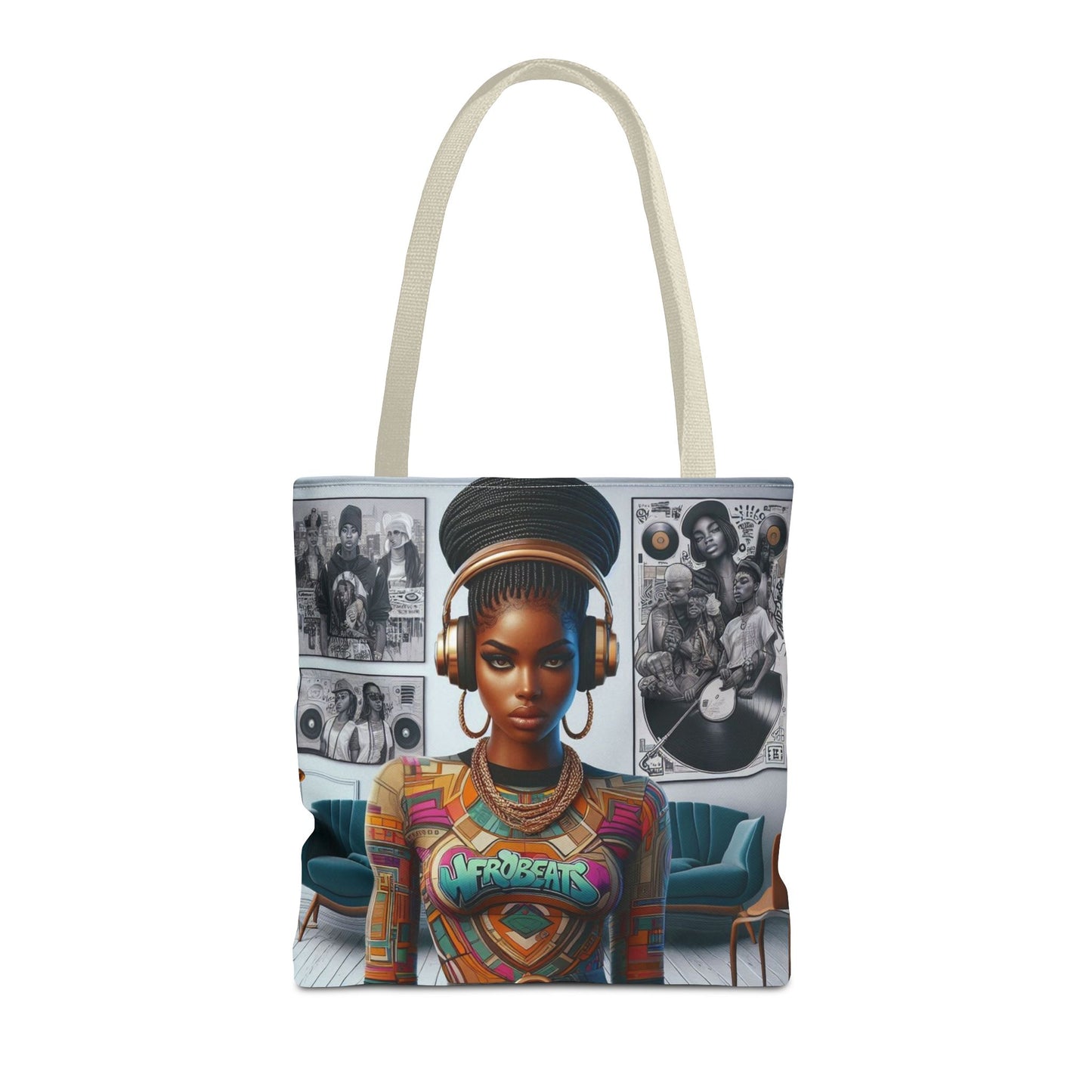 Feel The Music Tote Bag (AOP) #FM13