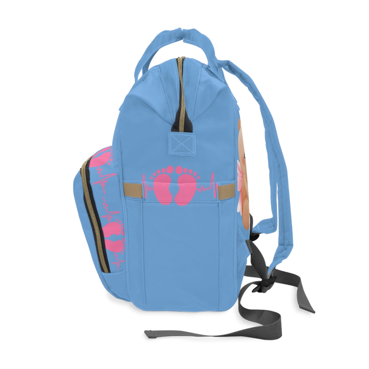 It's A Girl Multifunctional Diaper Backpack #IAG2