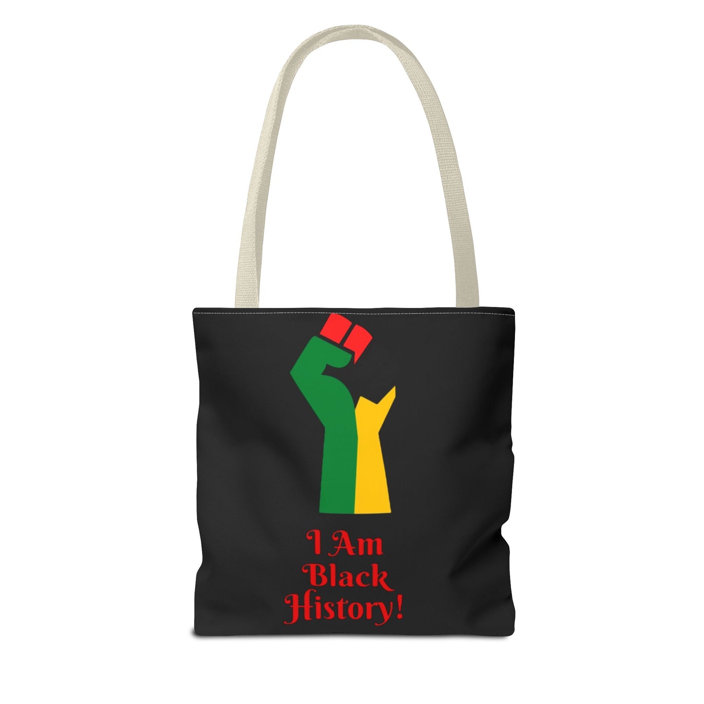 Empowering Black History Tote Bag - "I Am Black History!"