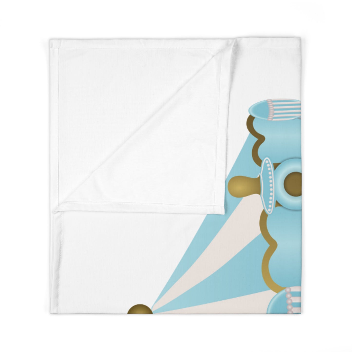 Merry Go Around Baby Swaddle Blanket #MGA1