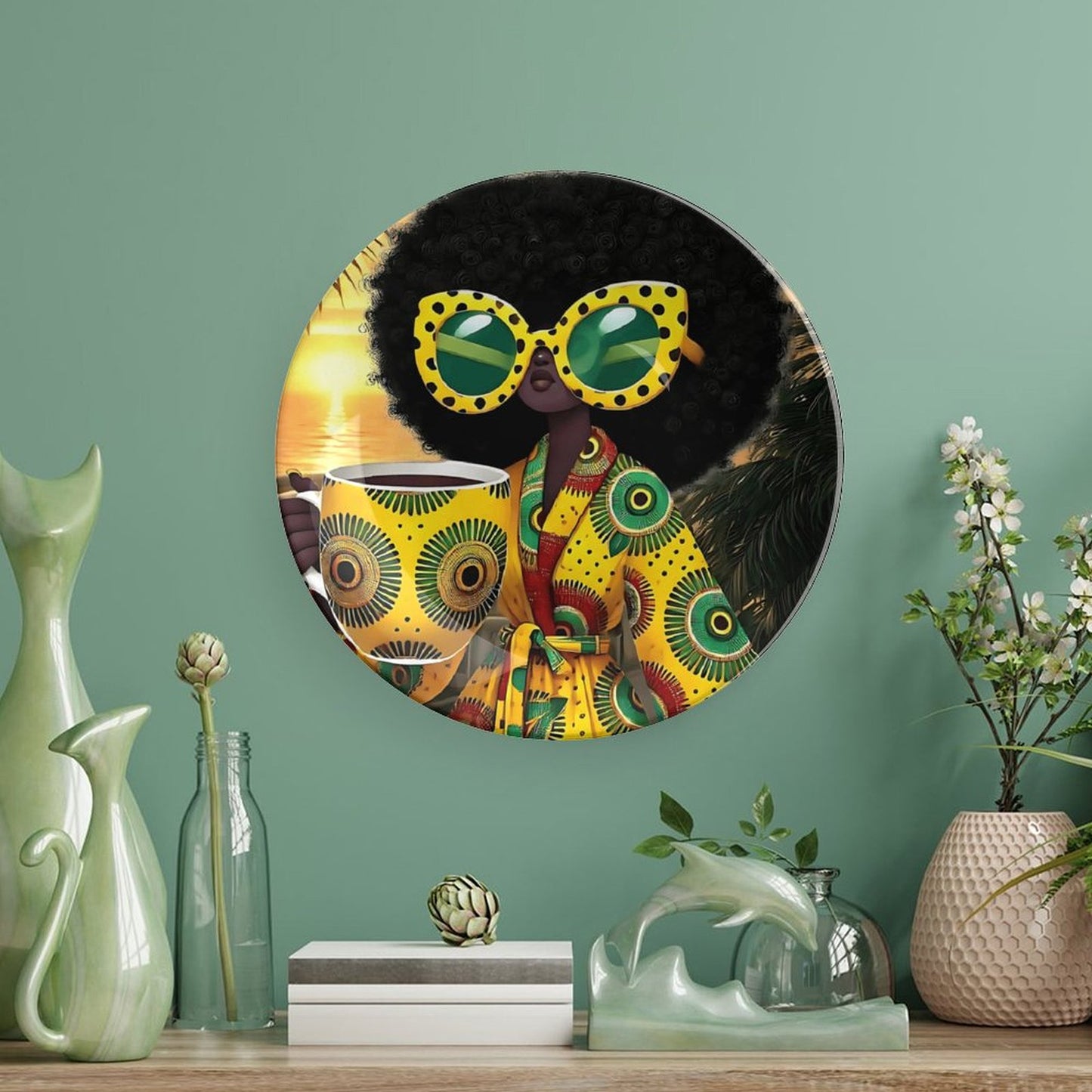Bone China Decorative Plate