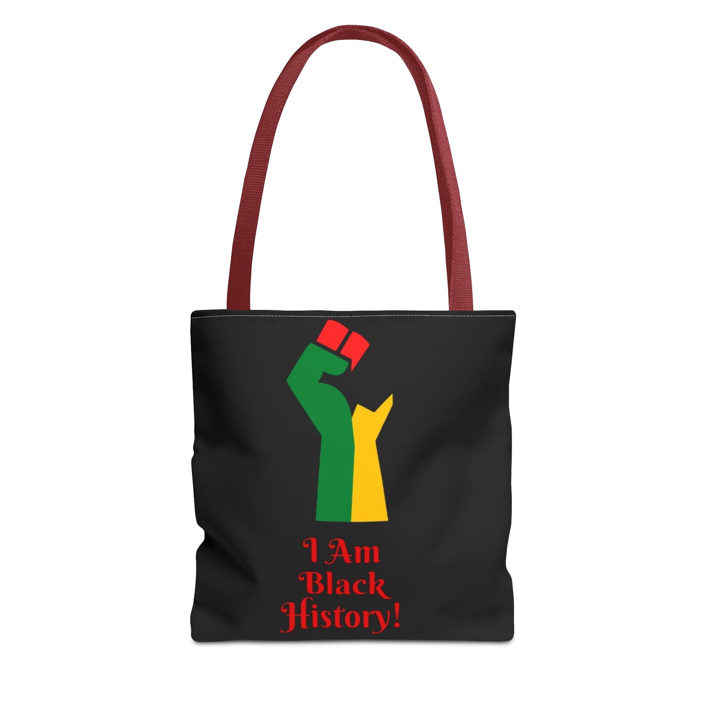 Empowering Black History Tote Bag - "I Am Black History!"