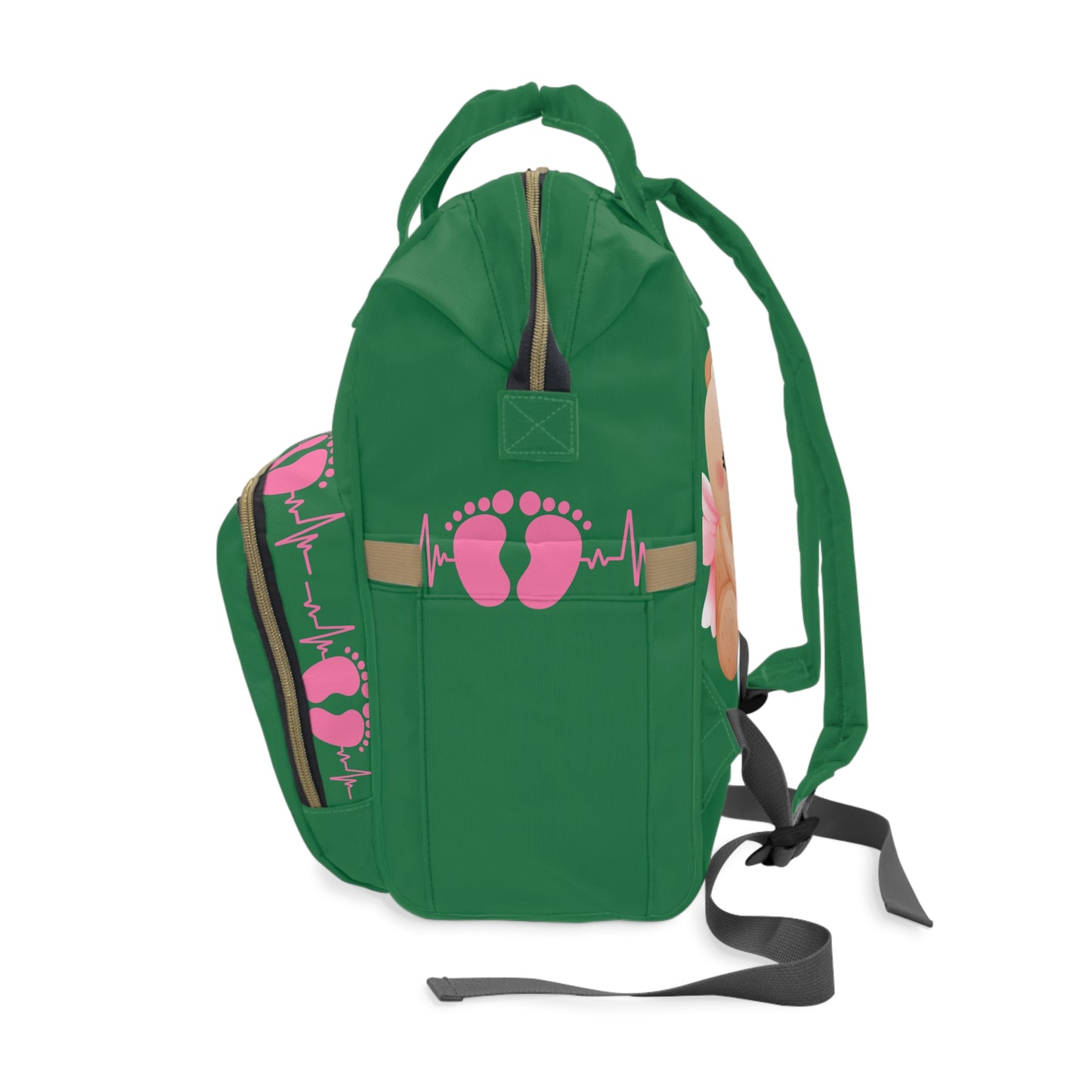 It's A Girl Multifunctional Diaper Backpack #IAG2