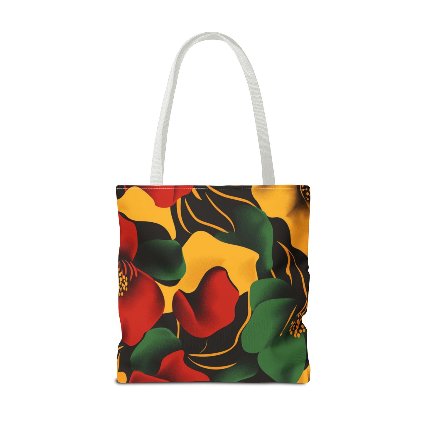 Vibrant Floral Tote Bag Trendy Shopping Tote Eco-Friendly Carry-All Perfect for Summer Gift for Her and Him